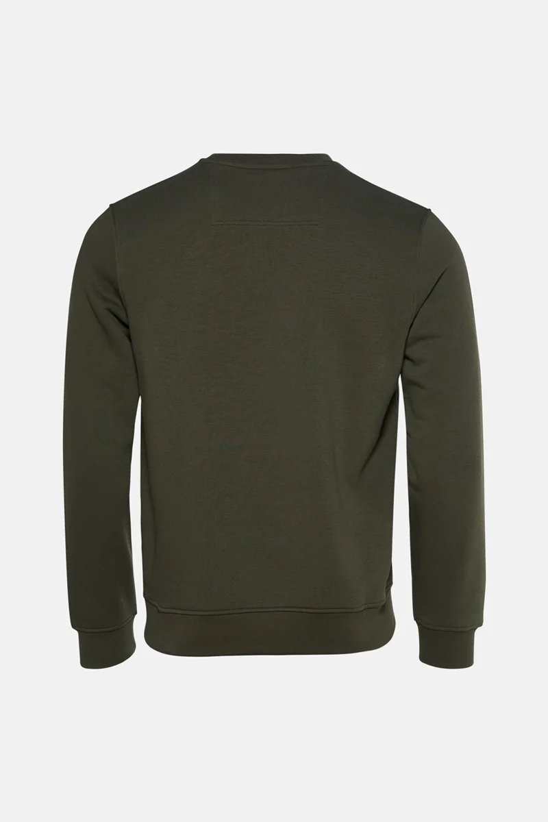 Guess Fleece Erkek Yeşil Sweatshirt M5BQ08K9Z21-A81U