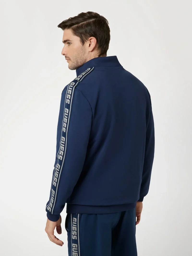 Guess FULL ZIP NEW ARLO SW Erkek Mavi Eşofman Üstü Z2YQ12K6ZS1-G7R1
