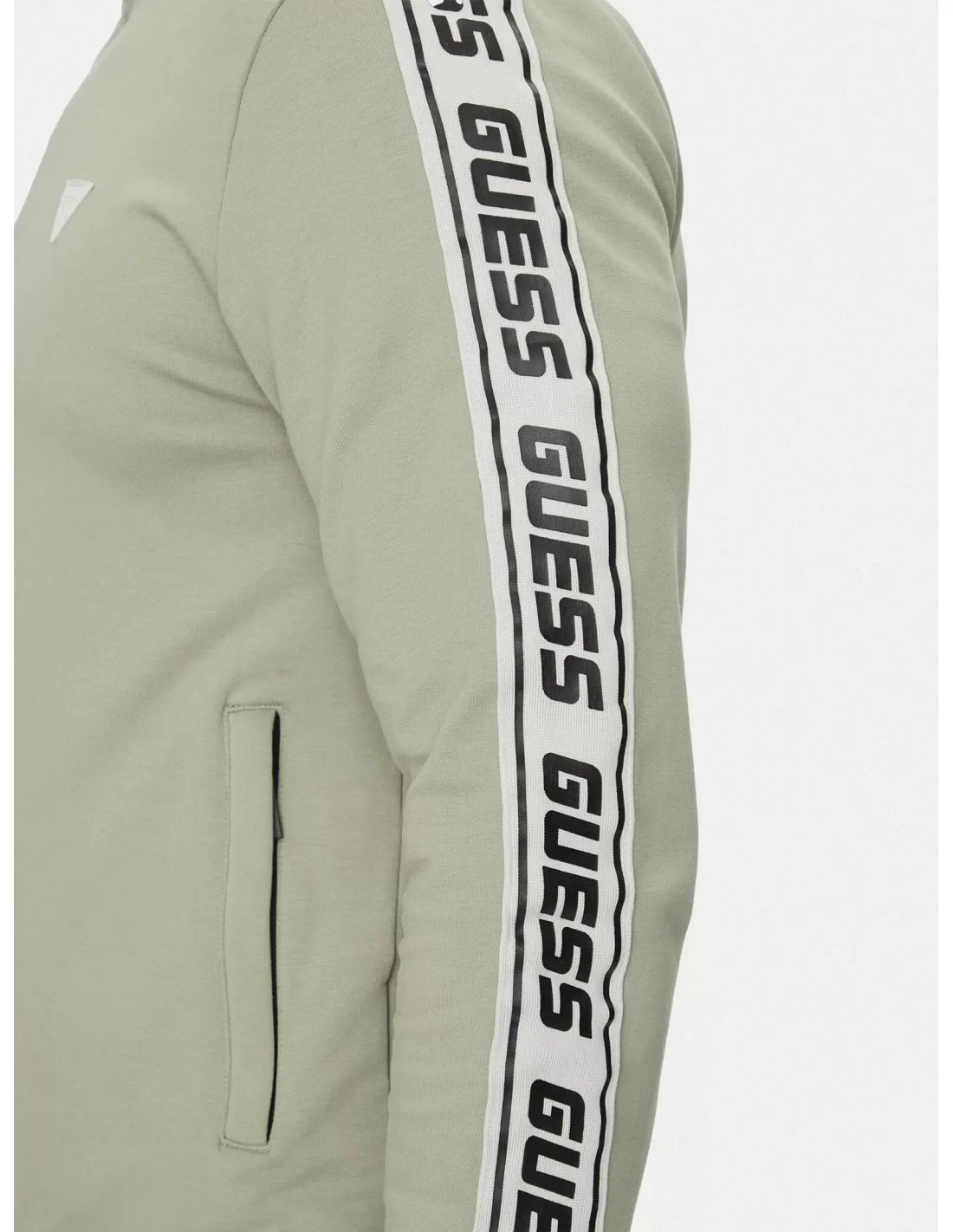 Guess FULL ZIP NEW ARLO SWEATSHIRT Erkek Gri Eşofman Üstü Z2YQ12K6ZS1-G855