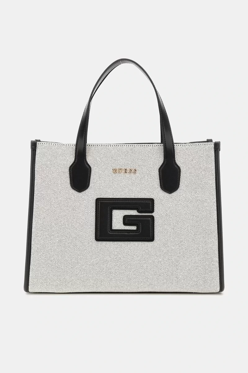 Guess G Status 2 Compartment Tote Kadın Siyah El Çantası HWWG9198220-NTB