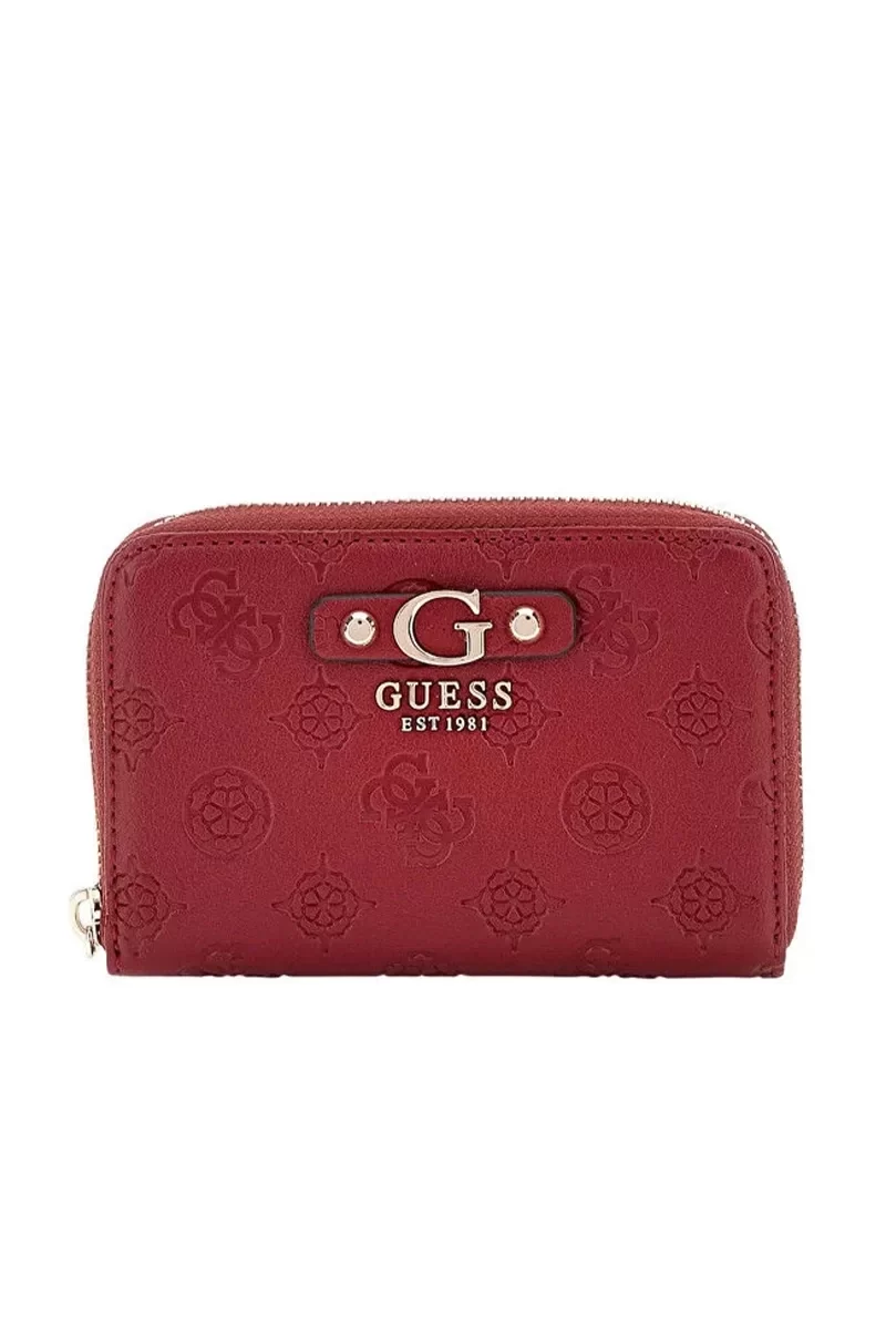 Guess GERTY SLG MEDIUM ZIP AROUND Kadın Kırmızı Cüzdan SWPD9529140-CLA