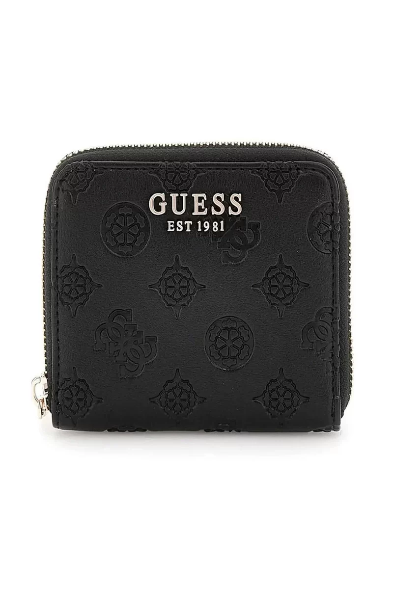 Guess GERTY SLG SMALL ZIP AROUND Kadın Siyah Cüzdan SWPD9529137-BLA