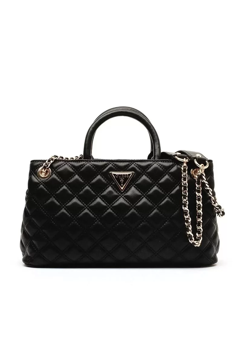 Guess Gıully Gfrıend Shldr Satchel Kadın Siyah Omuz Çantası HWQG8748090-BLA
