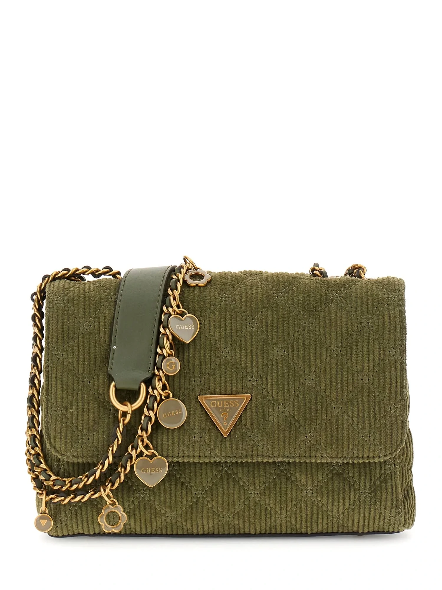 Guess Giully Kadın Yeşil Omuz Çantası HWCG9673200-OLV