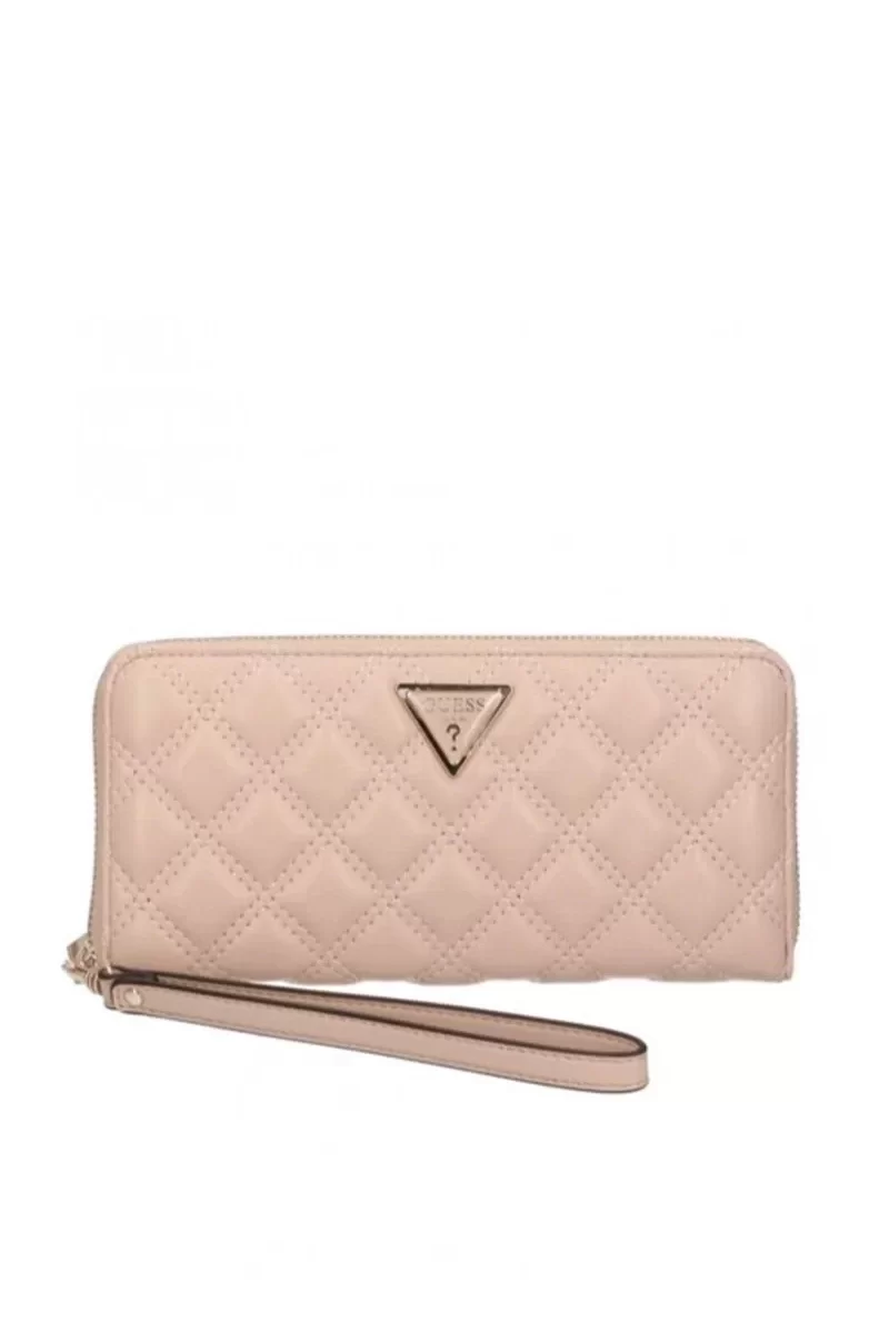 Guess GIULLY SLG LARGE ZIP AROUND Kadın Pembe Cüzdan SWQG8748146-LBG