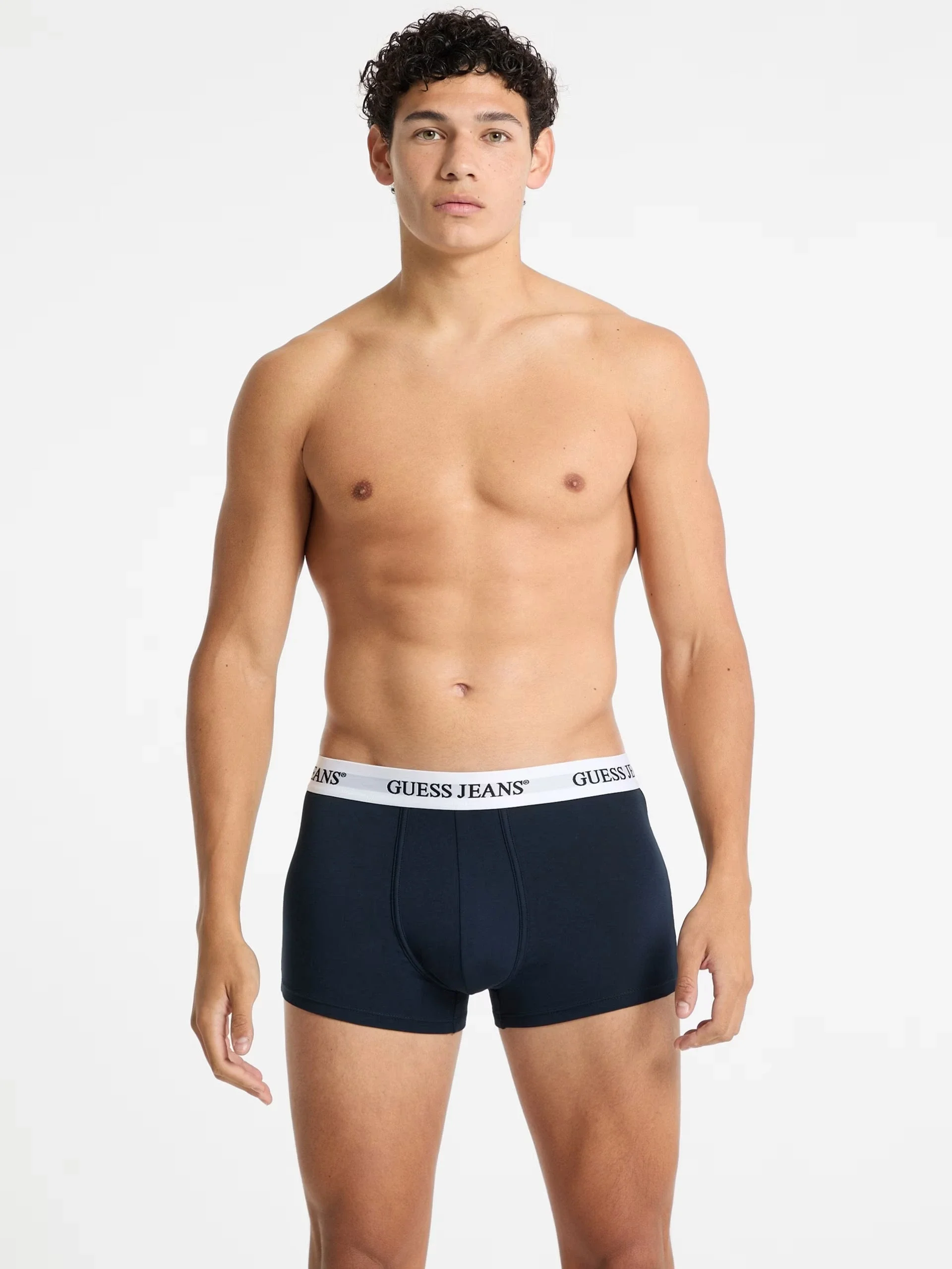 Guess  GJ 3 PACK TRUNK Erkek Lacivert Boxer M4BZ48K6YW1-A71W
