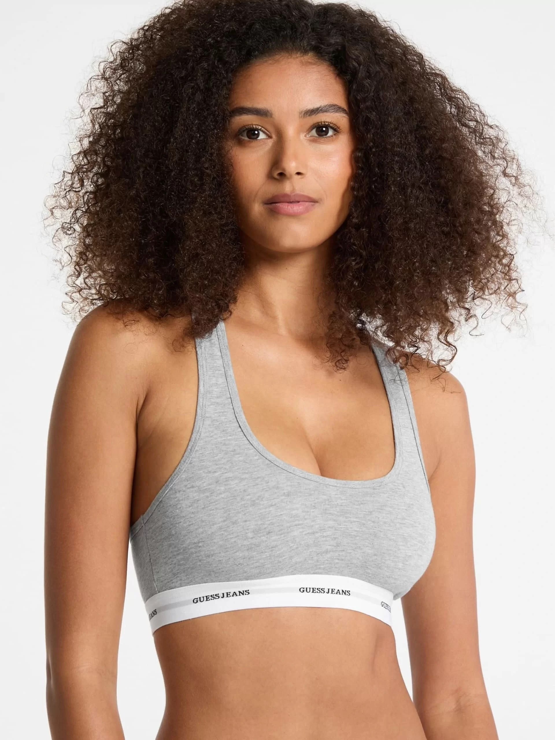 Guess Gj Bralette Kadın Gri Modal Karışımlı Bralet W4BZ31KBBU1-H90Z
