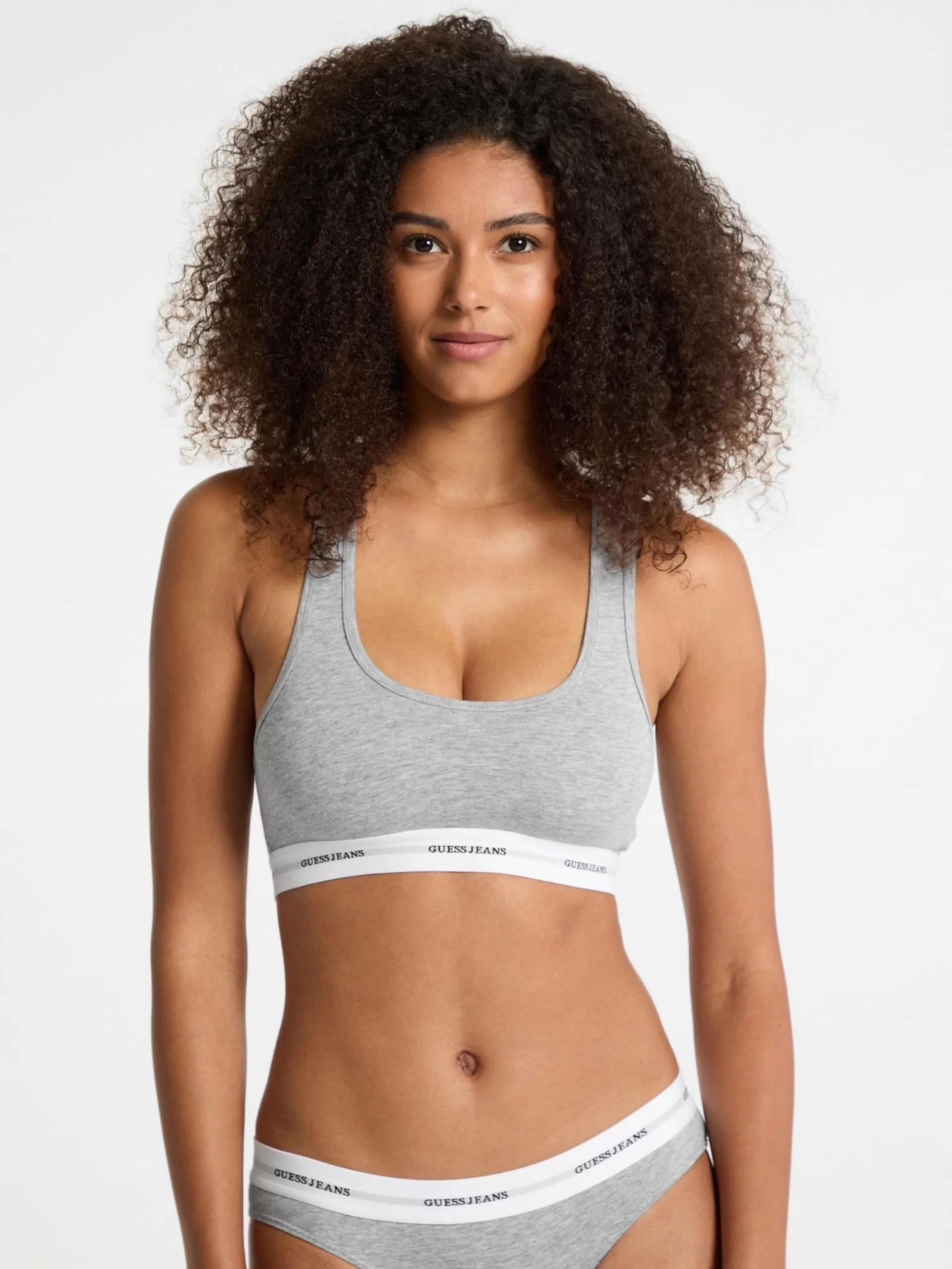 Guess Gj Bralette Kadın Gri Modal Karışımlı Bralet W4BZ31KBBU1-H90Z