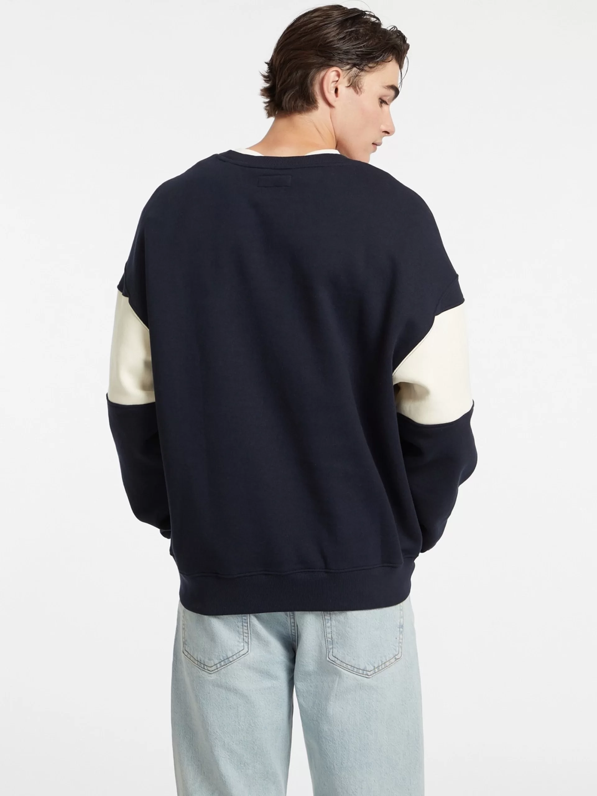 Guess Gj Cn Os Erkek Lacivert Sweatshirt M4BQ39K9V31-A71W