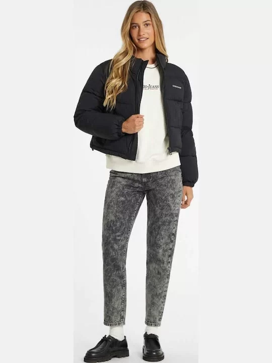 Guess Gj Cropped Kadın Siyah Mont W4BL20WGII2-JBLK