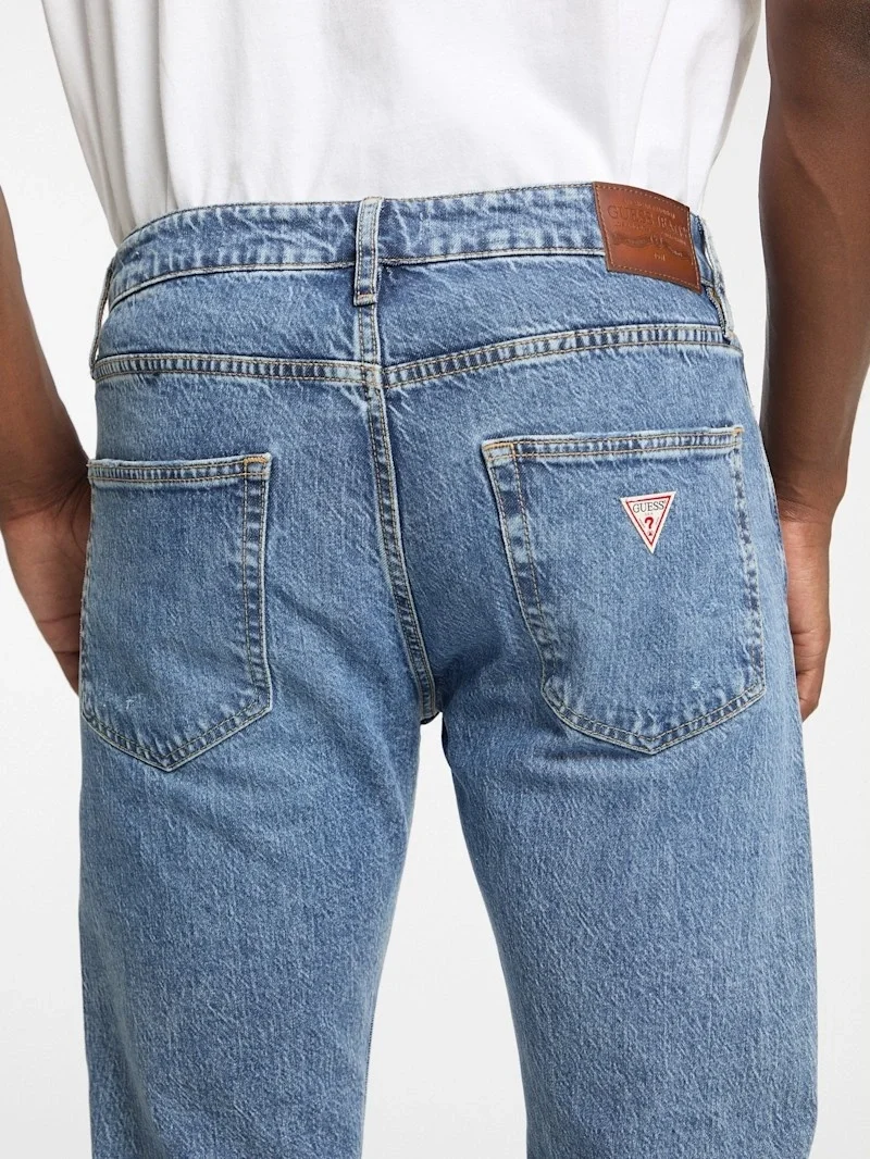 Guess Gj G14 Erkek Mavi Slim Fit Jean M5RA1CD5M52-GDIS