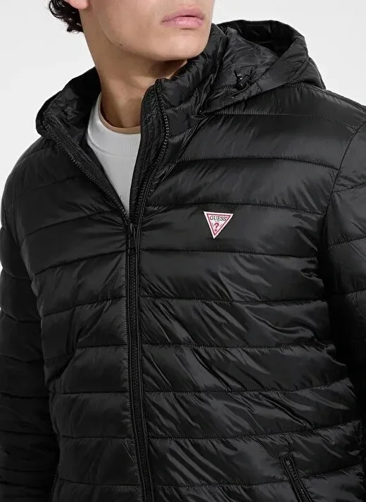 Guess Gj Hooded Erkek Siyah Mont M5RL99WHAB2-JBLK
