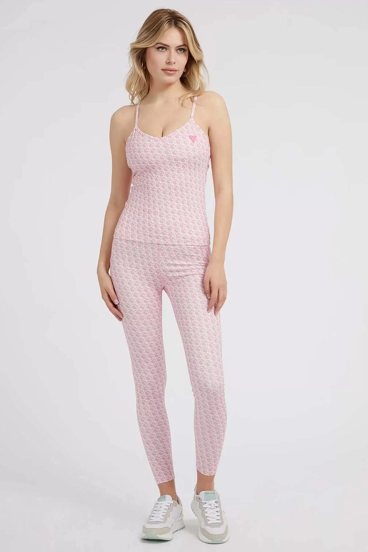 Guess PANTS Kadın Pembe Tayt V3GB02MC03W-P64E