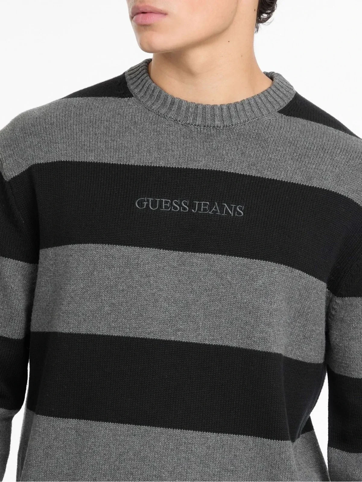 Guess Gj Ls Cn Erkek Siyah Triko M4BR37Z3HM1-S93S
