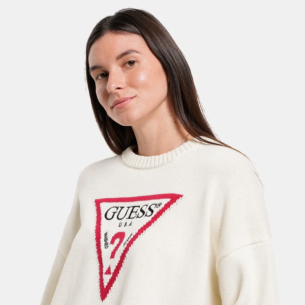 Guess Gj Ls Cn Kadın Beyaz Triko W4BR12Z3HM1-G293