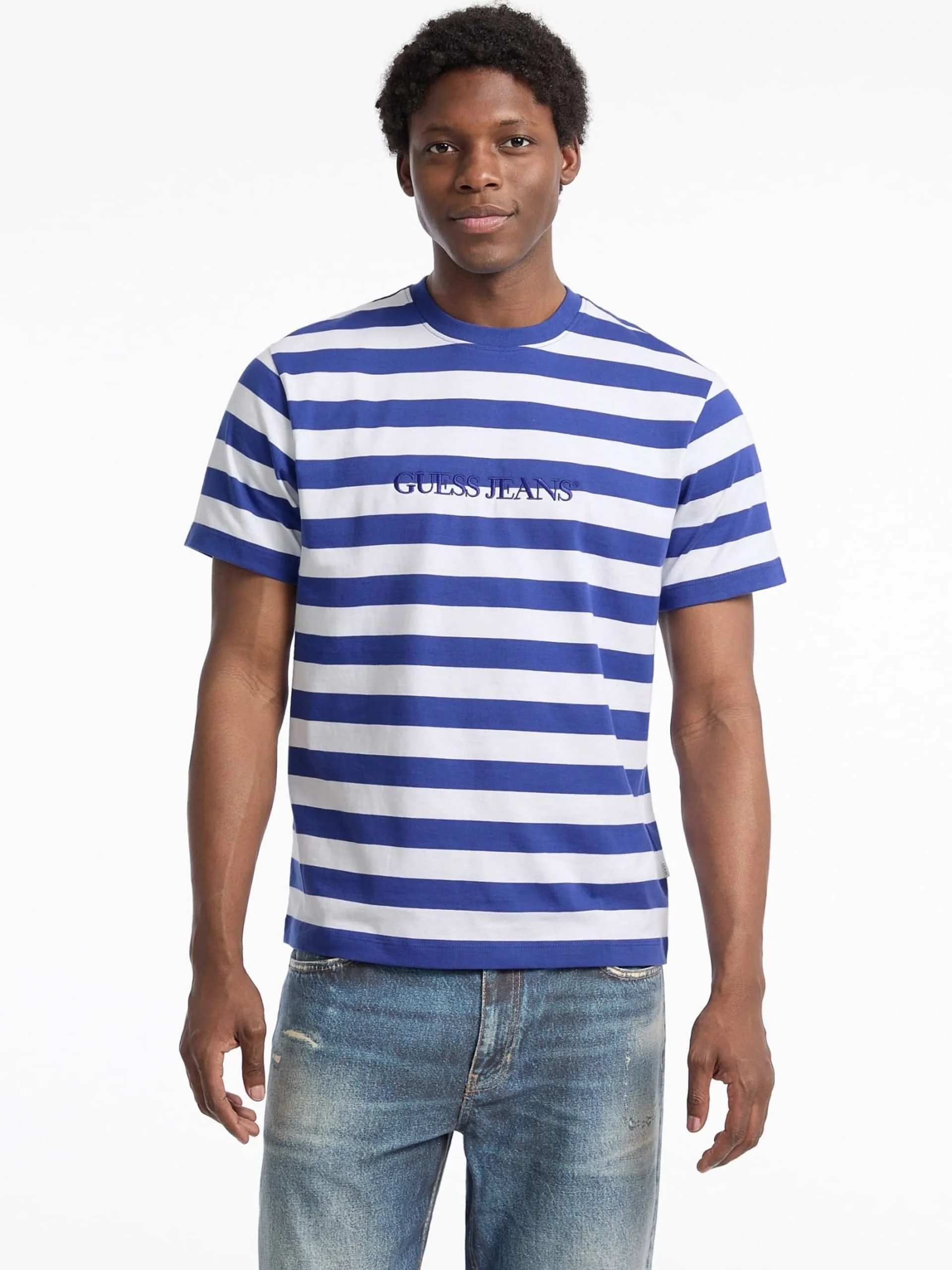 Guess Gj Ss Cn Reg Erkek Çok Renkli Regular Fit T-Shirt M4YI84K9XF1-S7AB