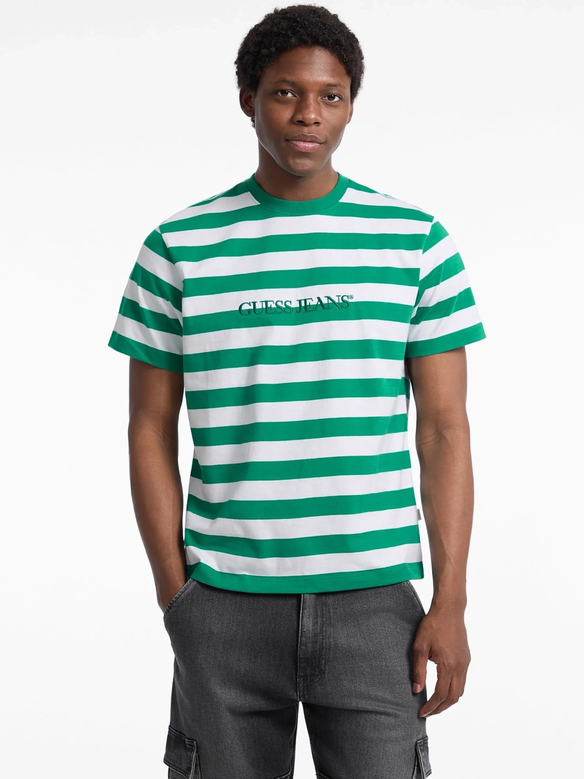 Guess Gj Ss Cn Reg Erkek Çok Renkli Regular Fit T-Shirt M4YI84K9XF1-S83K