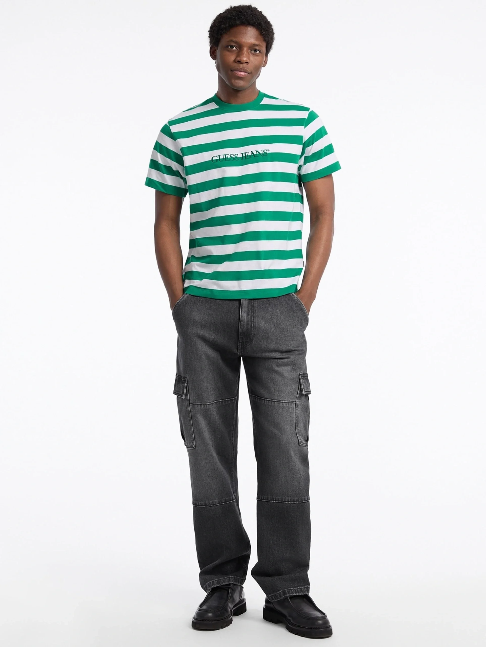 Guess Gj Ss Cn Reg Erkek Çok Renkli Regular Fit T-Shirt M4YI84K9XF1-S83K