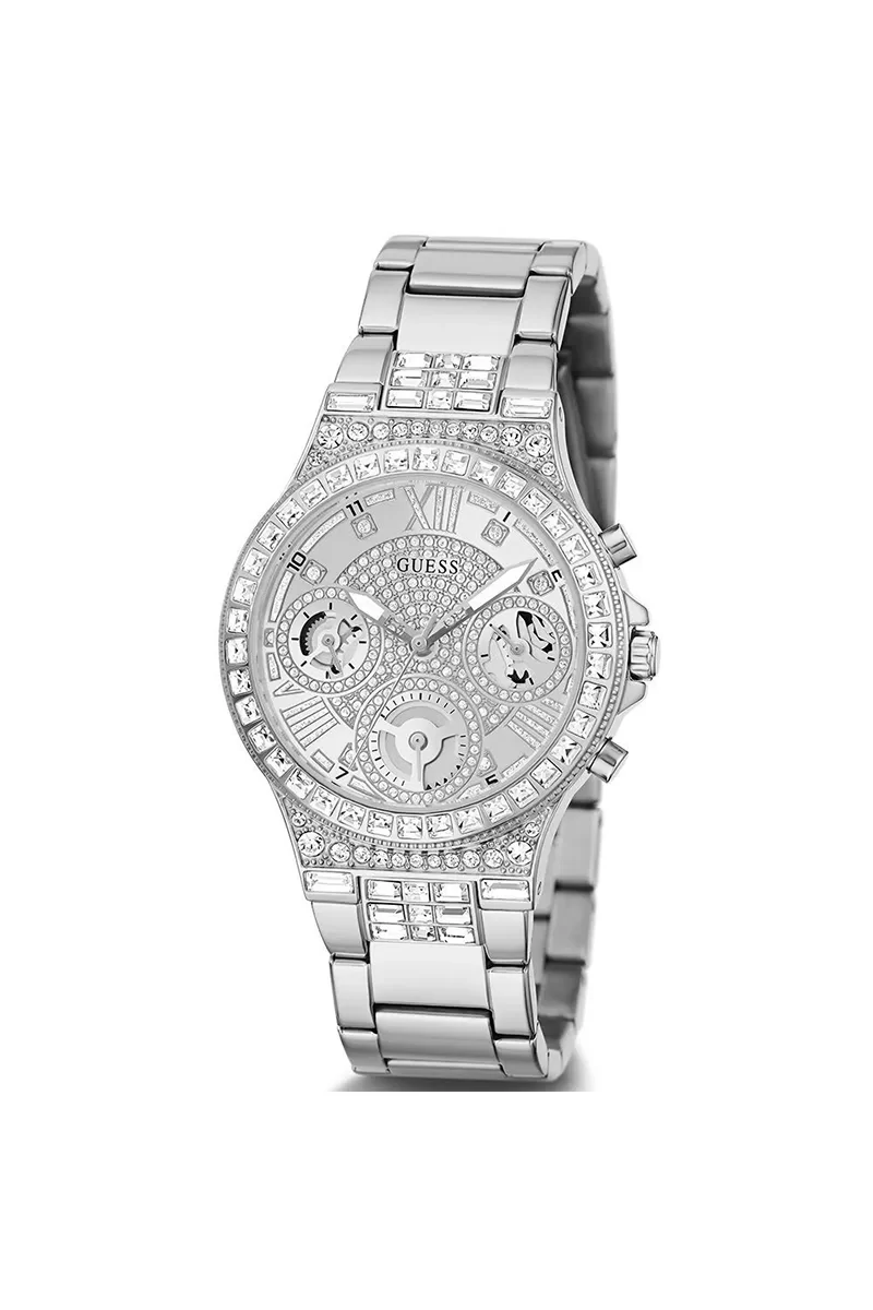 Guess Kadin Metalik Gri Kol Saati GUGW0320L1