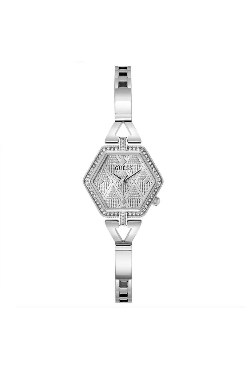 Guess Kadin Metalik Gri Kol Saati GUGW0680L1