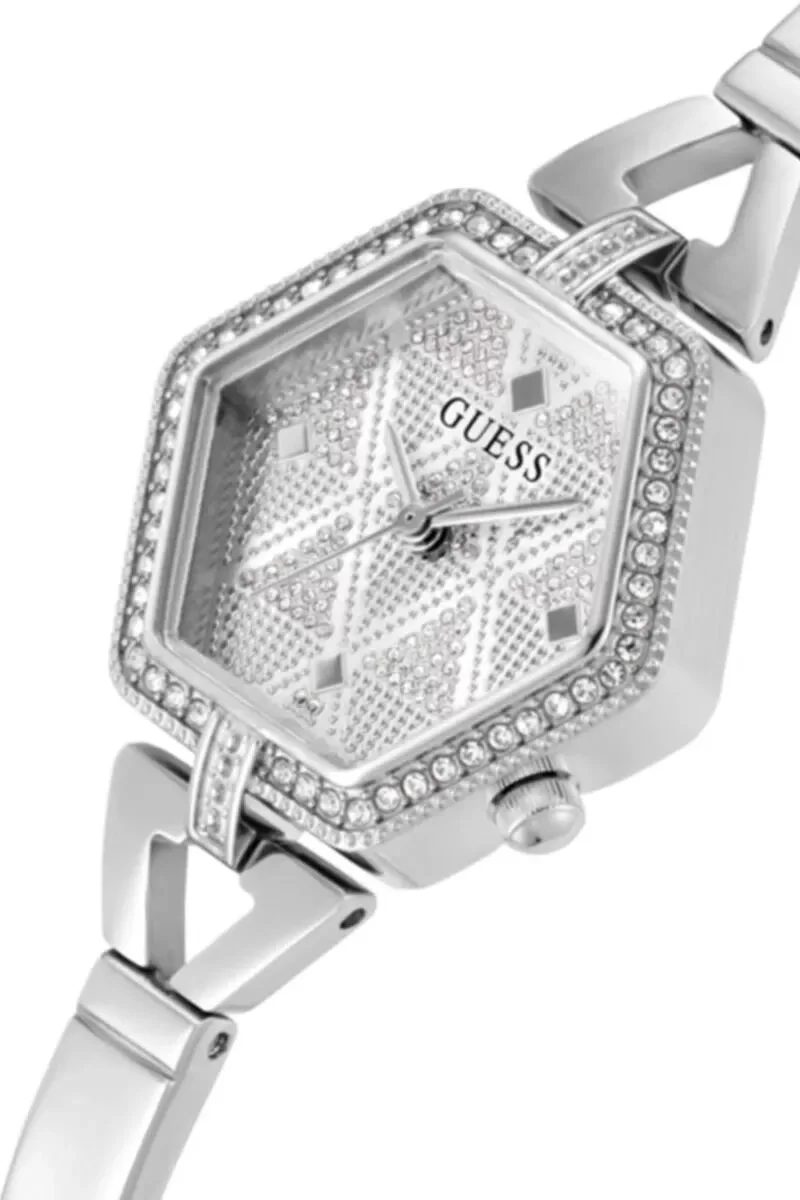 Guess Kadin Metalik Gri Kol Saati GUGW0680L1