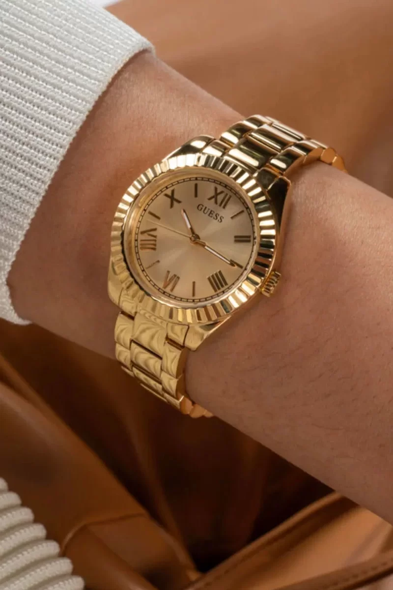 Guess Kadin Gold Kol Saati GUGW0687L2