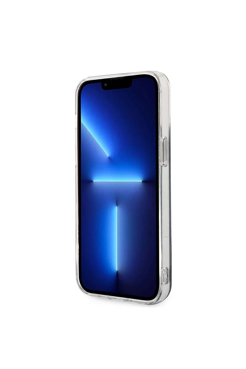 Guess GUESS HC MAGSAFE IML 4G BLACK IP15 PRO MAX Kadın Siyah Telefon Kılıfı GUHMP15XH4STK