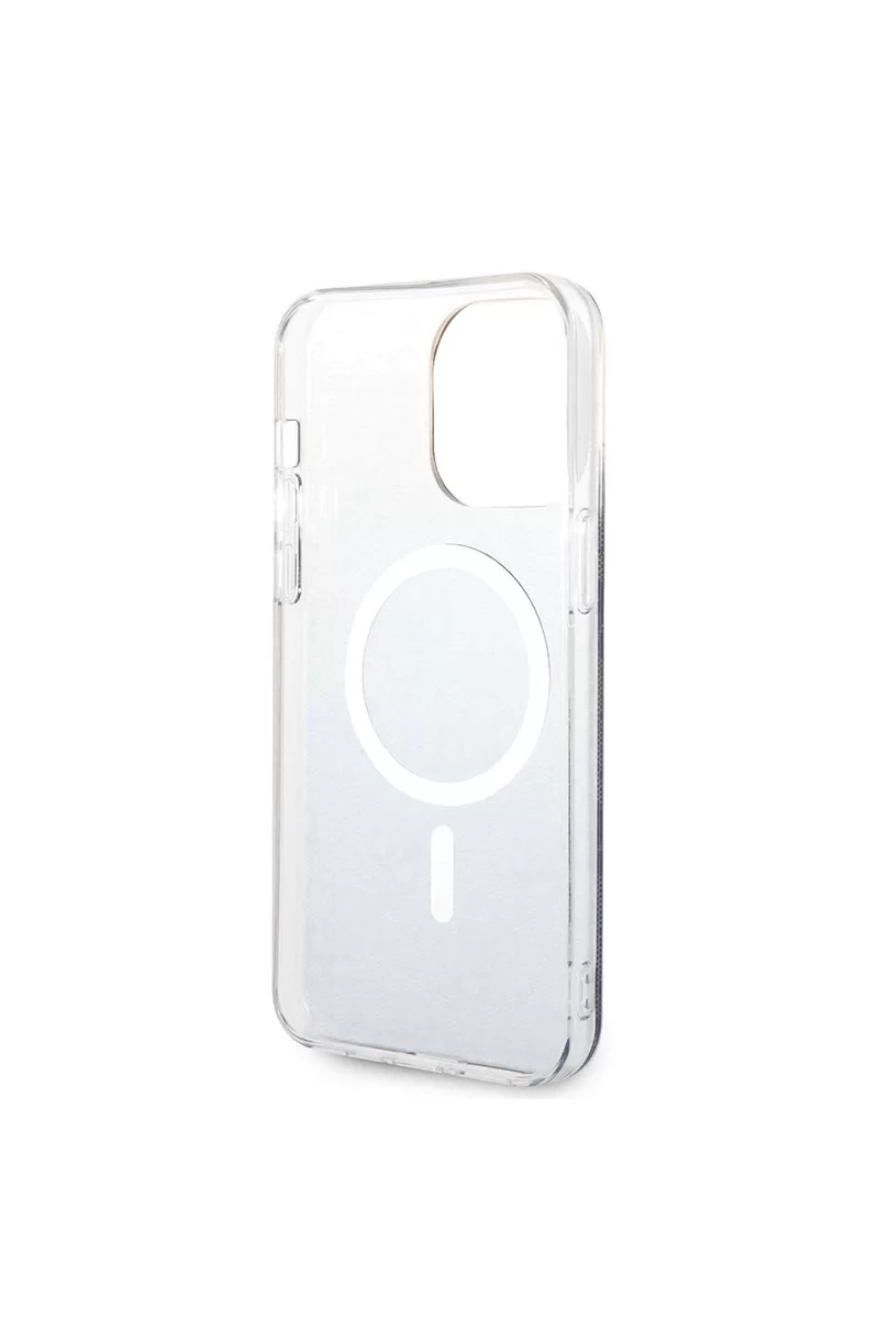Guess GUESS HC MAGSAFE IML 4G BLACK IP15 PRO MAX Kadın Siyah Telefon Kılıfı GUHMP15XH4STK