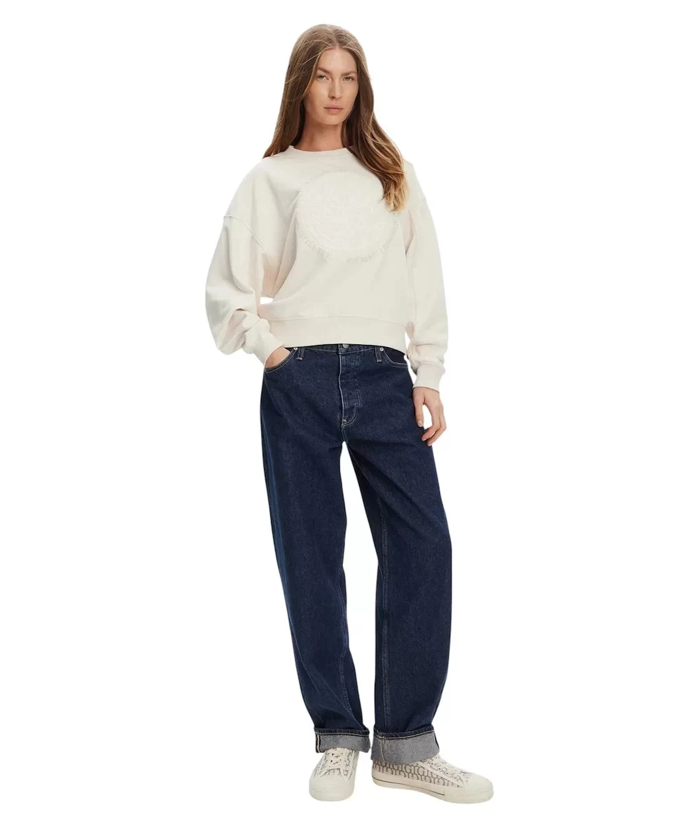 Guess Hotfix Kadın Bej Sweatshirt W5YQ07KB681-G9L9