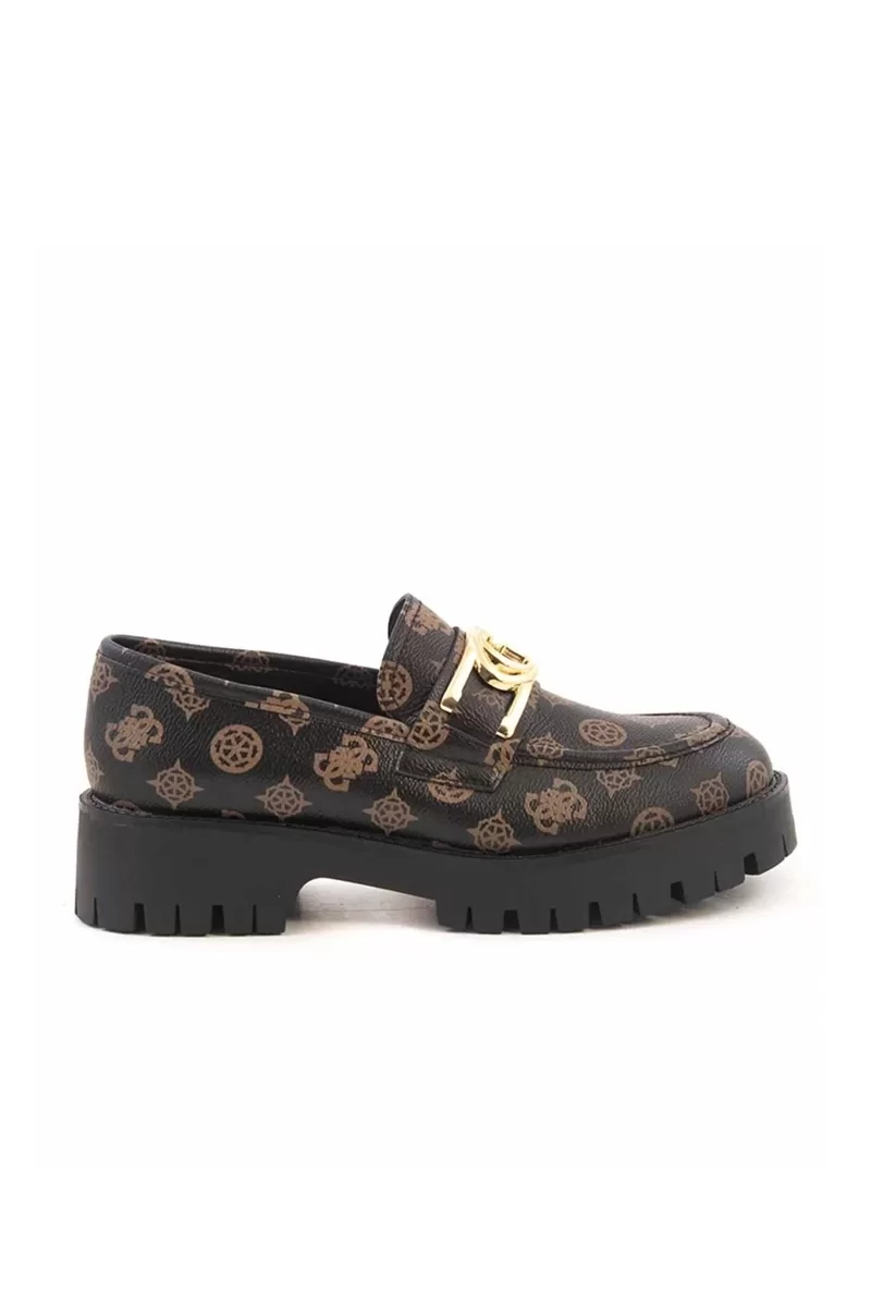 Guess Ilary Kadın Kahverengi Casual Ayakkabı FL7ILRFAL14-BROCR