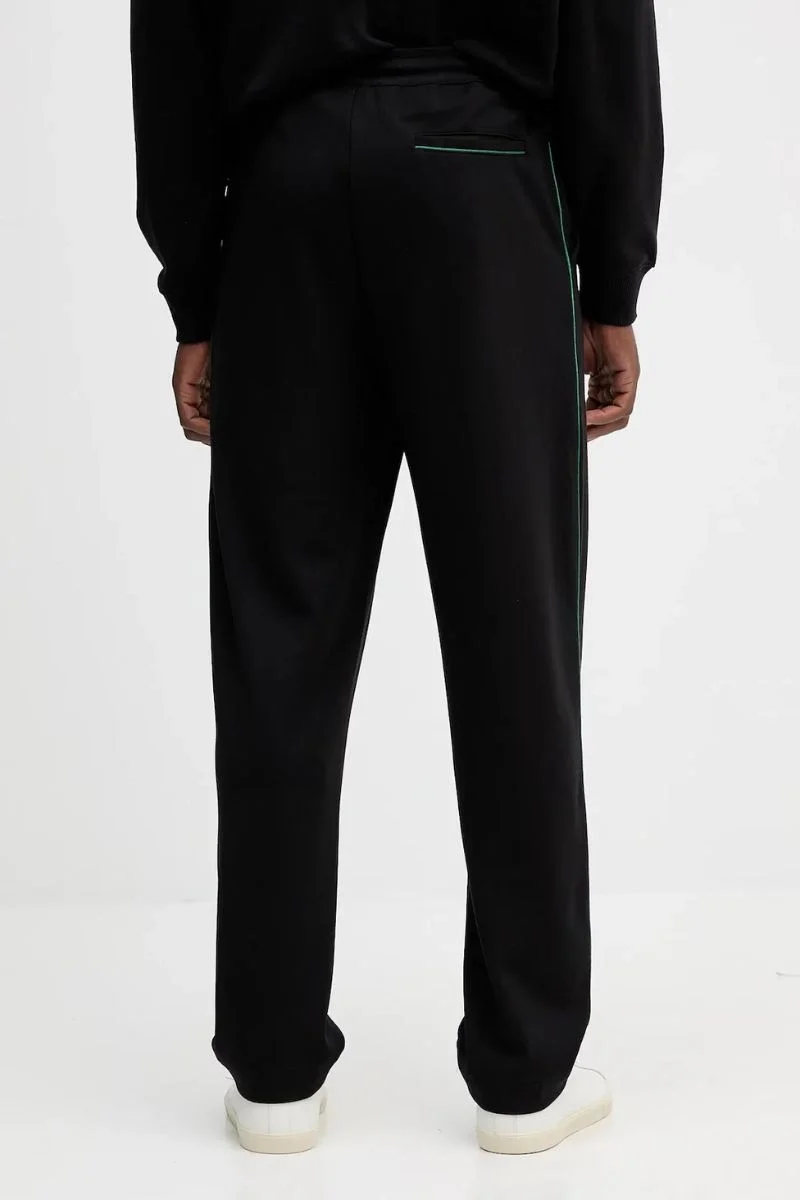 Guess Interlock Erkek Siyah Slim Fit Eşofman Altı M5YB18KCBR2-JBLK