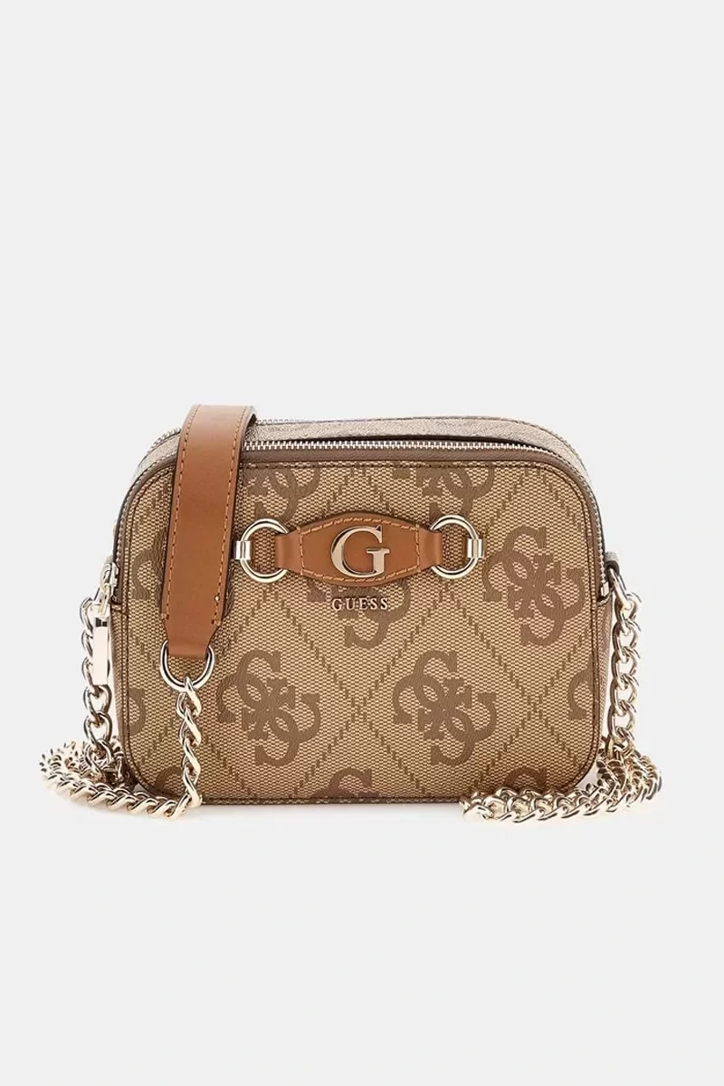 Guess IZZY CAMERA BAG Kadın Kahverengi Çapraz Çanta HWOS8654140-LTL