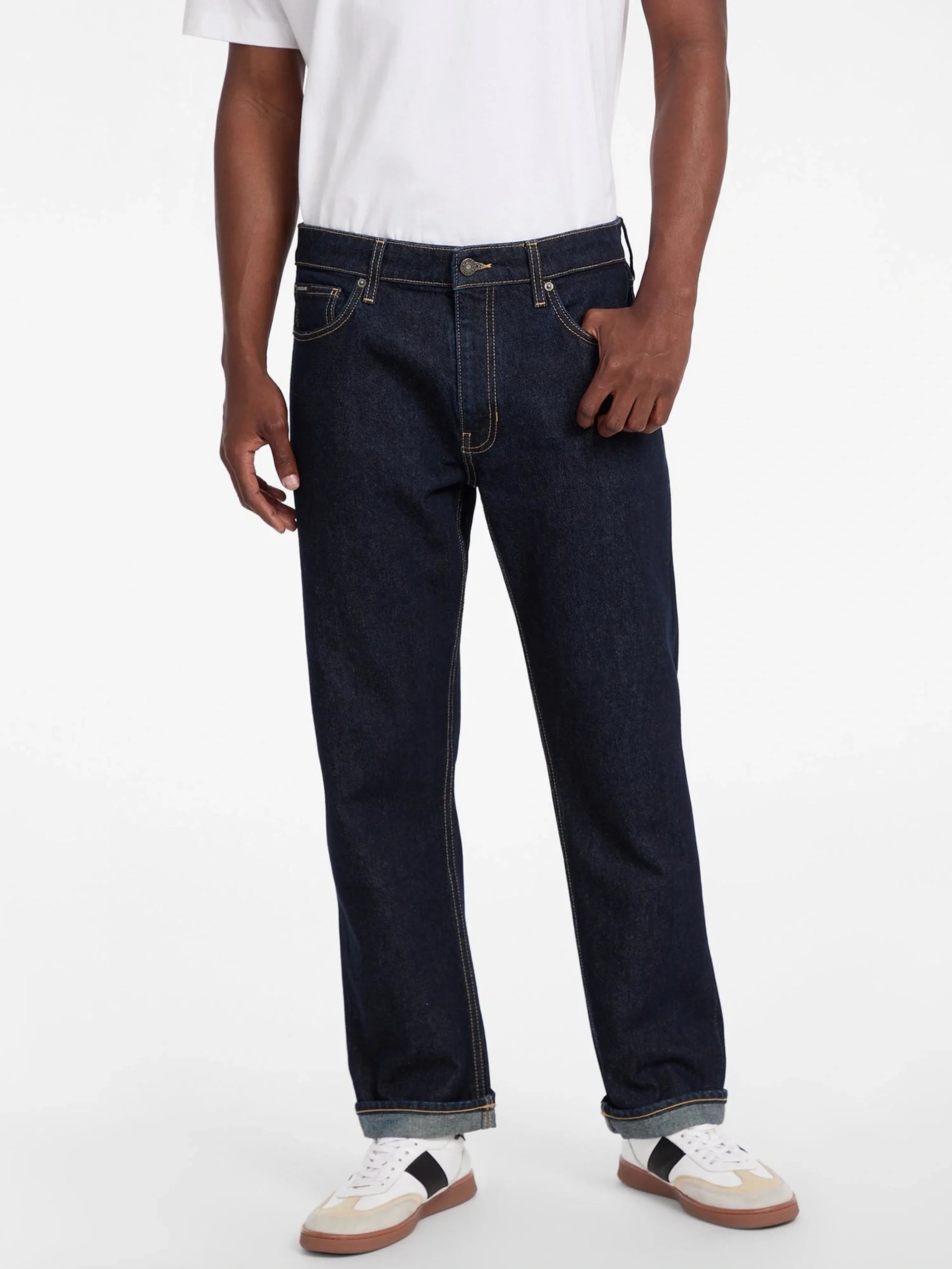Guess Jeans Erkek Lacivert Regular Fit Jean M4BA80D5HS1-GJSE