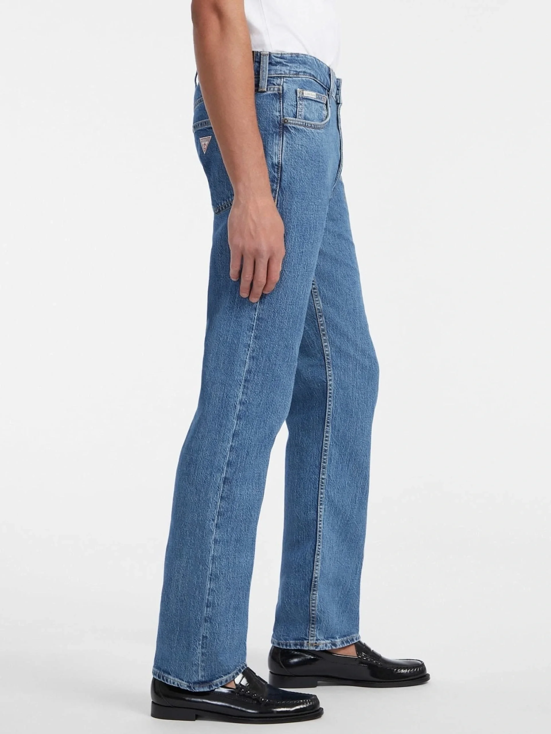 Guess Jeans Erkek Mavi Regular Fit Jean M4YA1BD5DO2-GAM1