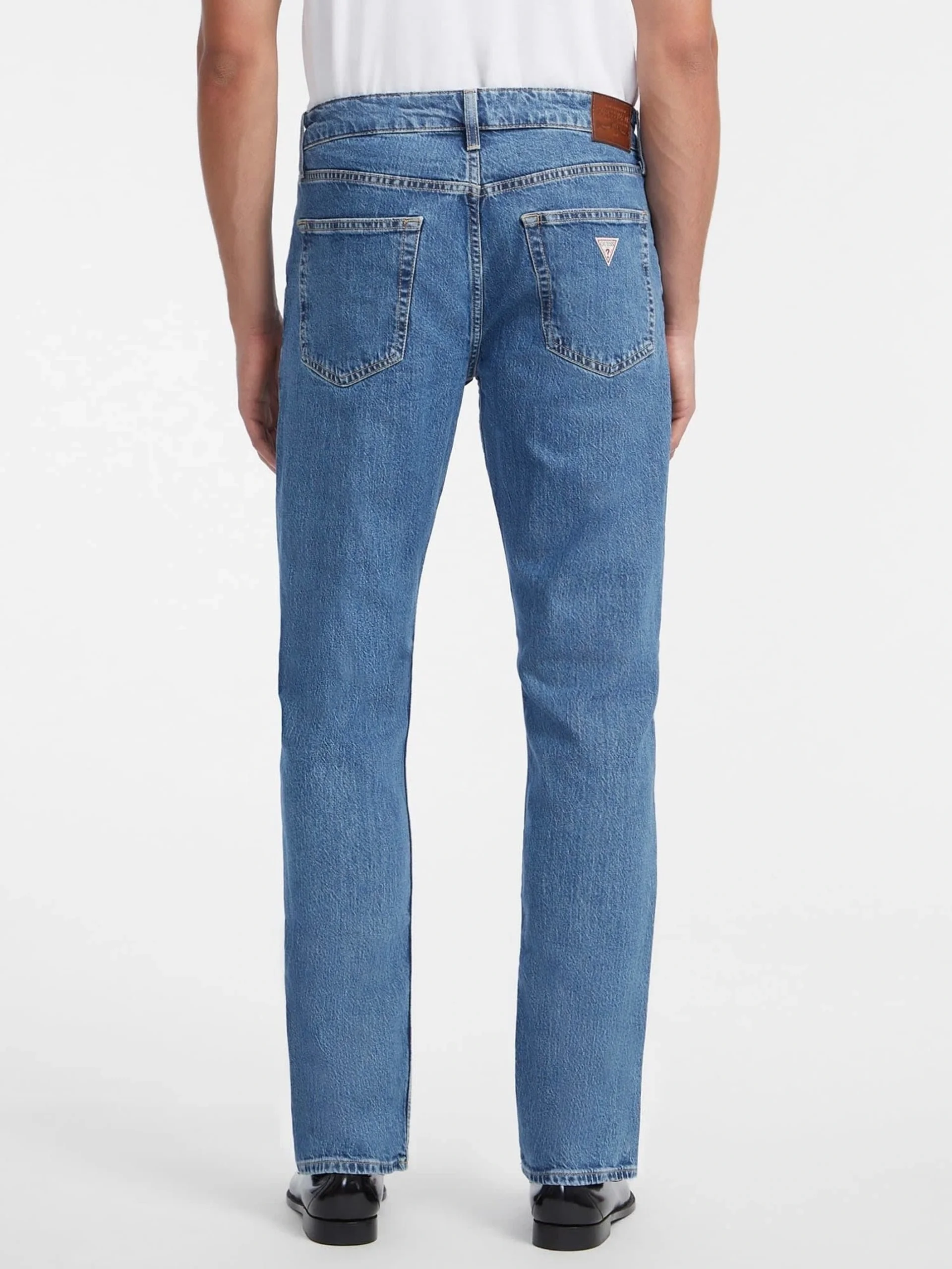 Guess Jeans Erkek Mavi Regular Fit Jean M4YA1BD5DO2-GAM1