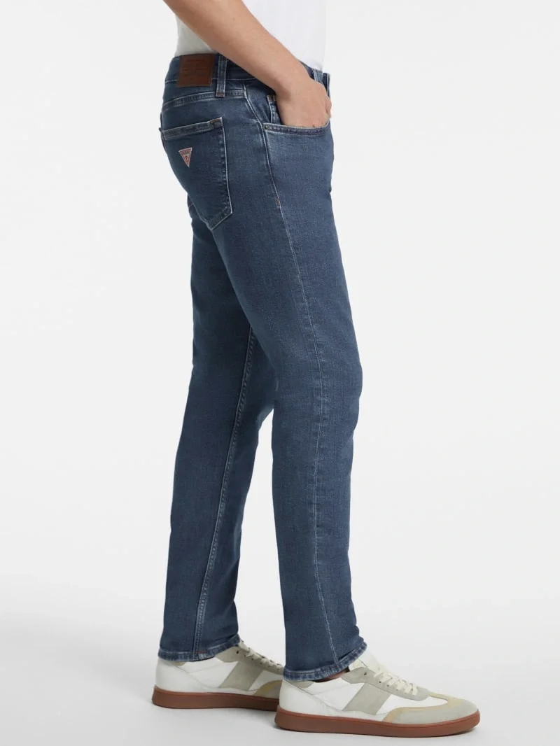 Guess Jeans Erkek Mavi Skinny Fit Jean M4YA0FD5DM2-VARM