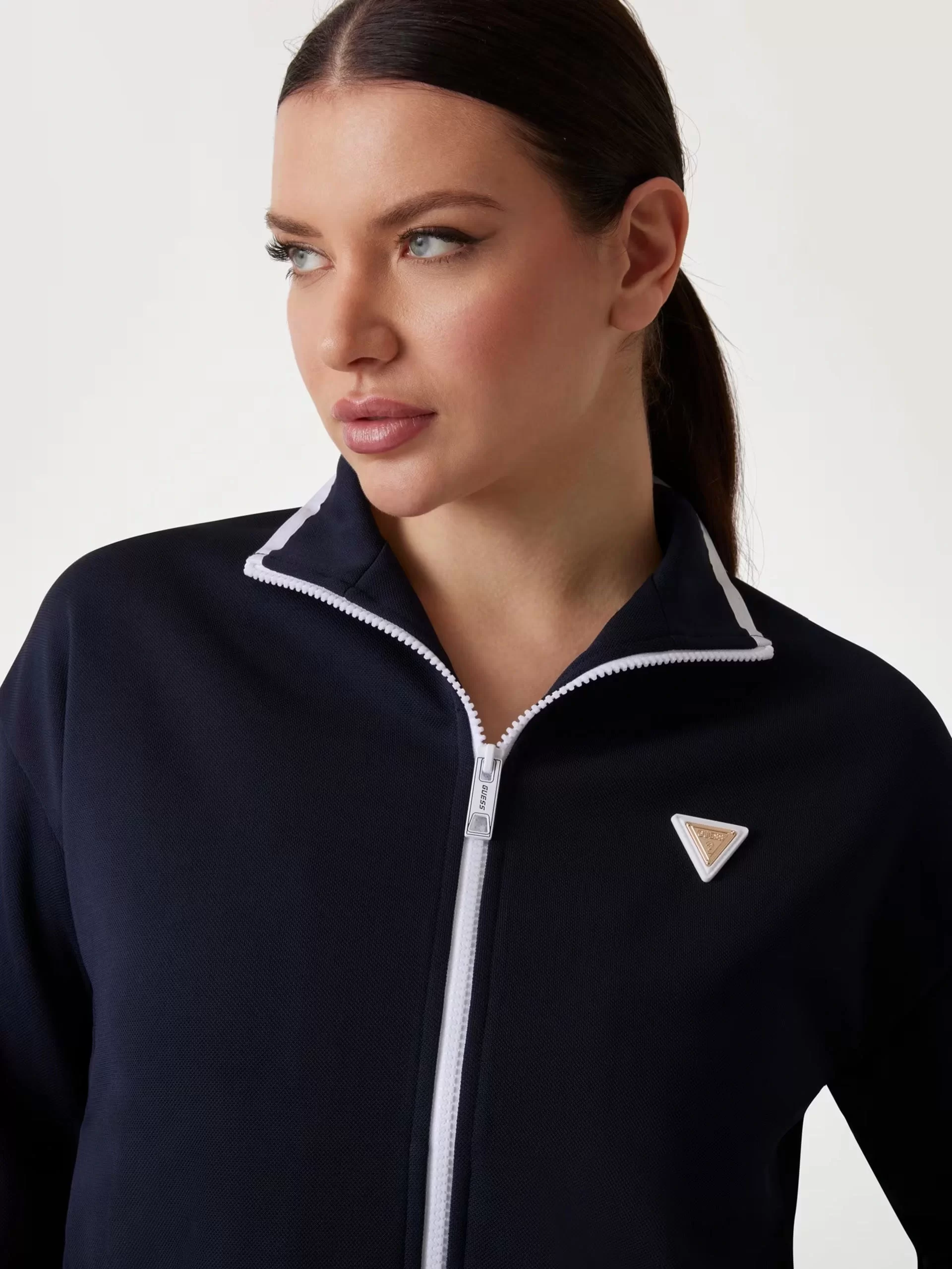 Guess Jeans GJ PACKABLE WINDBREAKER Kadın Lacivert Ceket W5GL29WH8N2-A71W