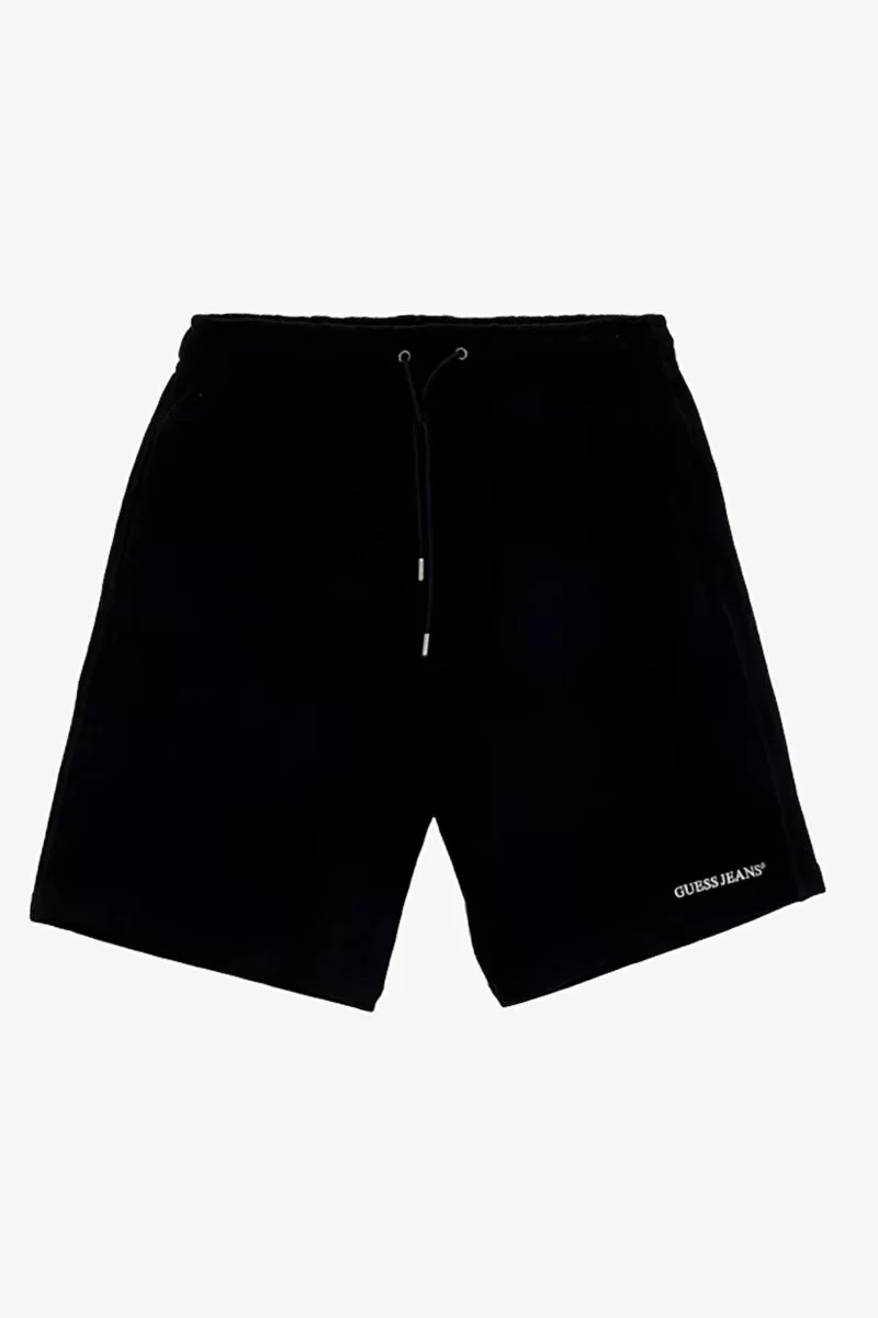 Guess Jeans GJ REG EMBRO SHORTS Erkek Siyah Şort M5GD49KCPR1-JBLK
