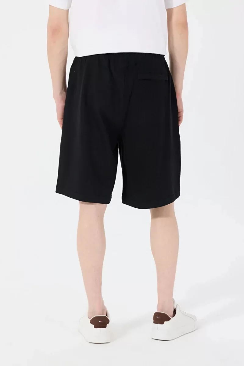 Guess Jeans GJ REG EMBRO SHORTS Erkek Siyah Şort M5GD49KCPR1-JBLK