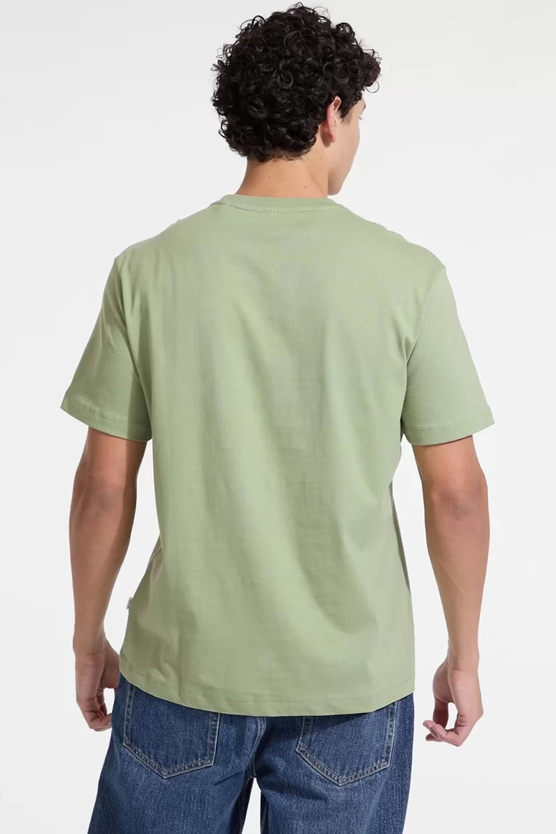 Guess Jeans GJ SS CN REG COLLEGIATE TEE Erkek Yeşil T-shirt M5RI75K8FQ4-G8EJ