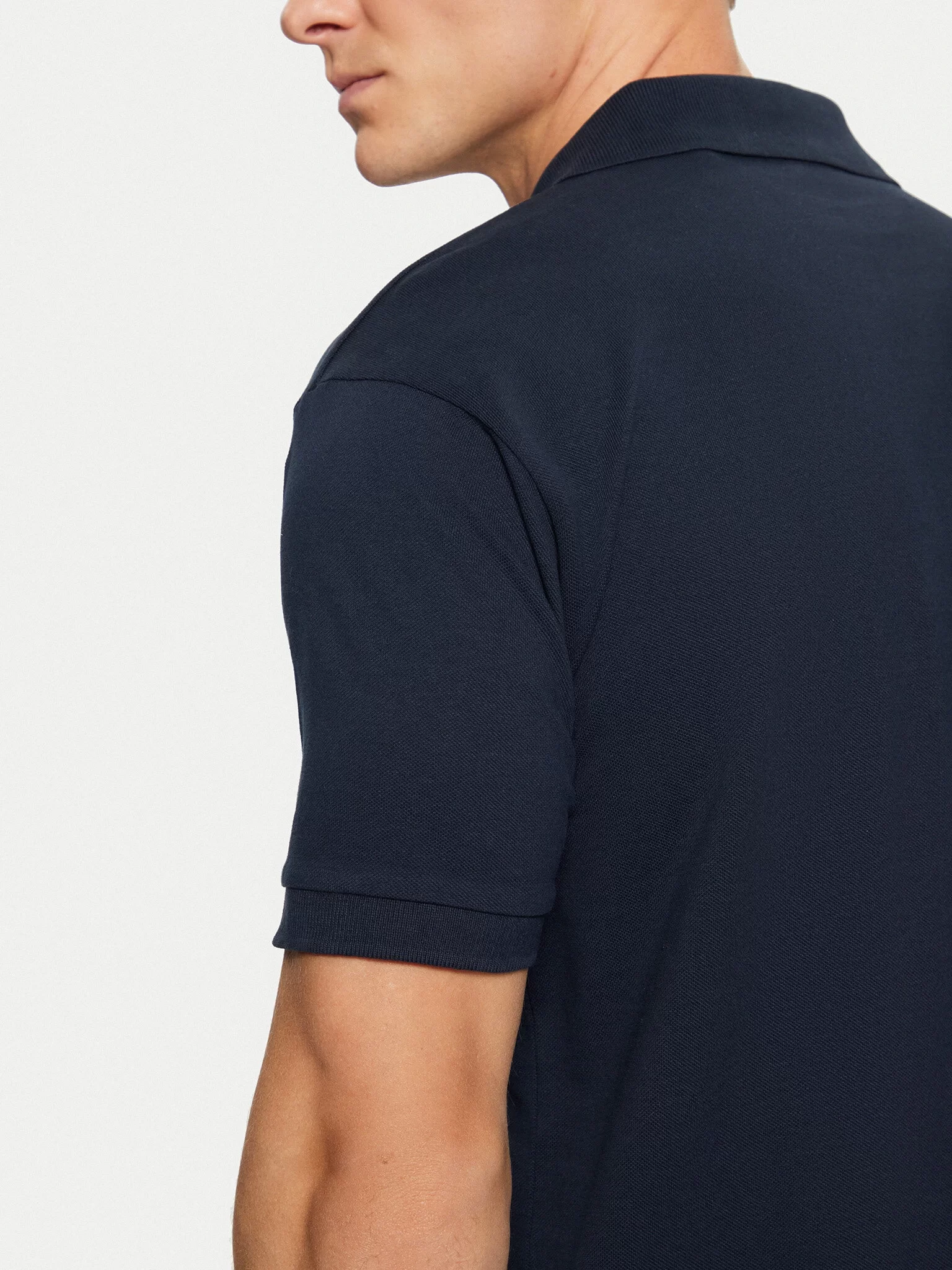 Guess Jeans GJ SS EMBRO LOGO POLO Erkek Lacivert T-shirt M4BP29KCJV1-A71W