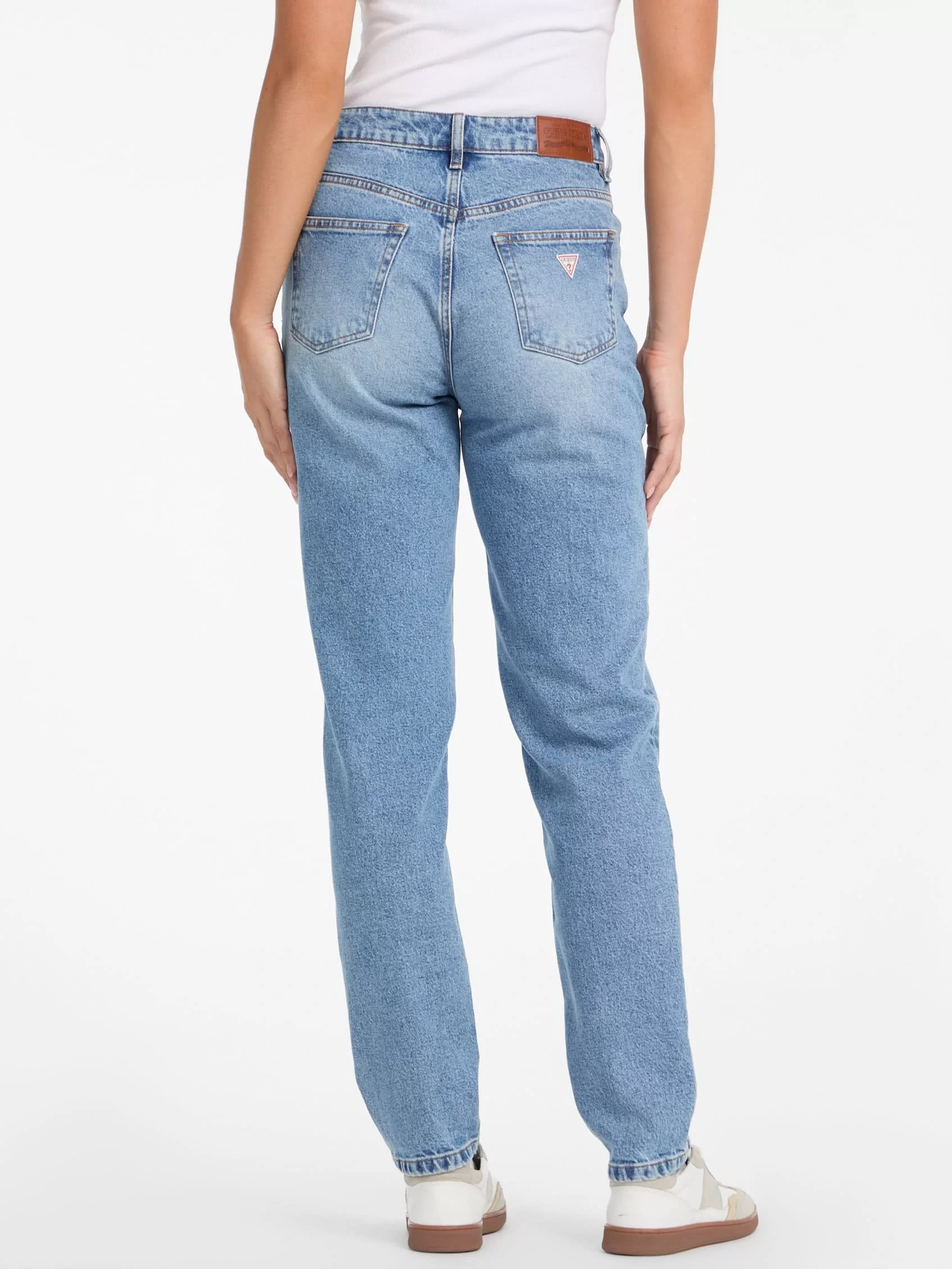 Guess Jeans GJ G06 MOM Kadın Mavi Jeans W5RA0DD5M4A-GJER