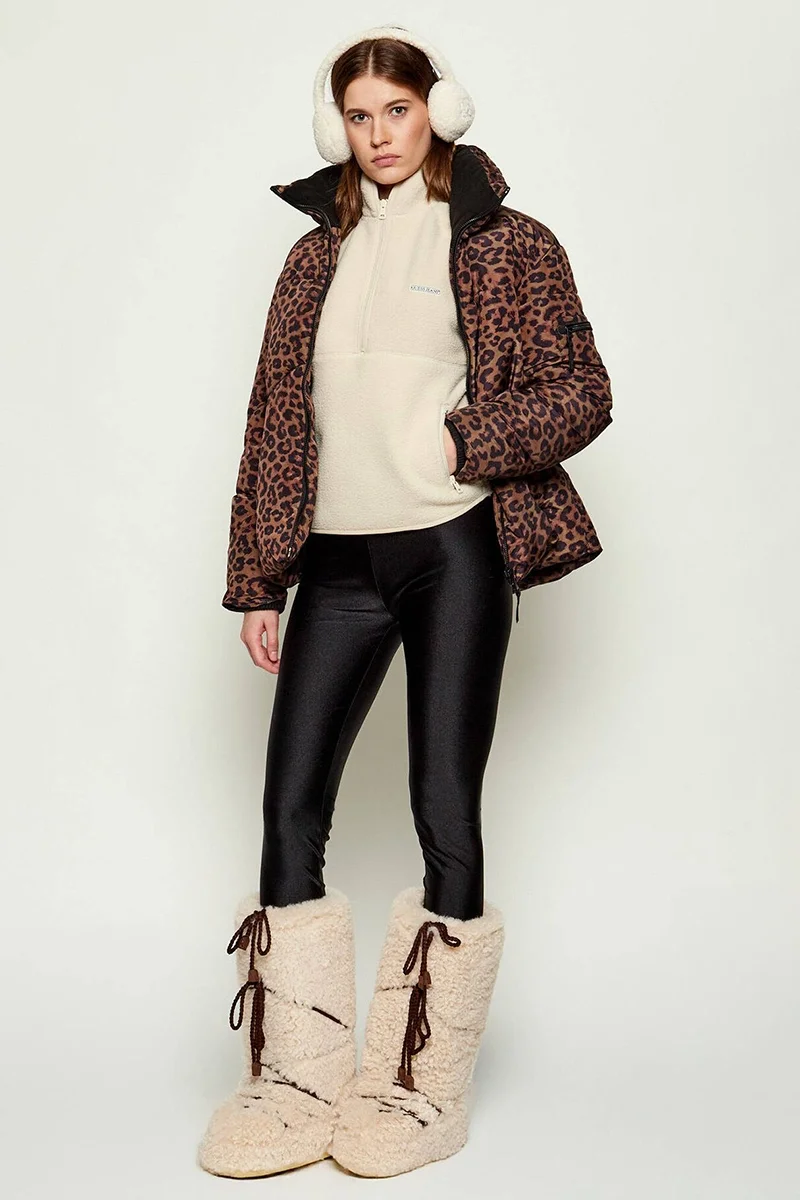 Guess Jeans Kadın Ekru Sweatshirt W5BQ18K1042-ECRU