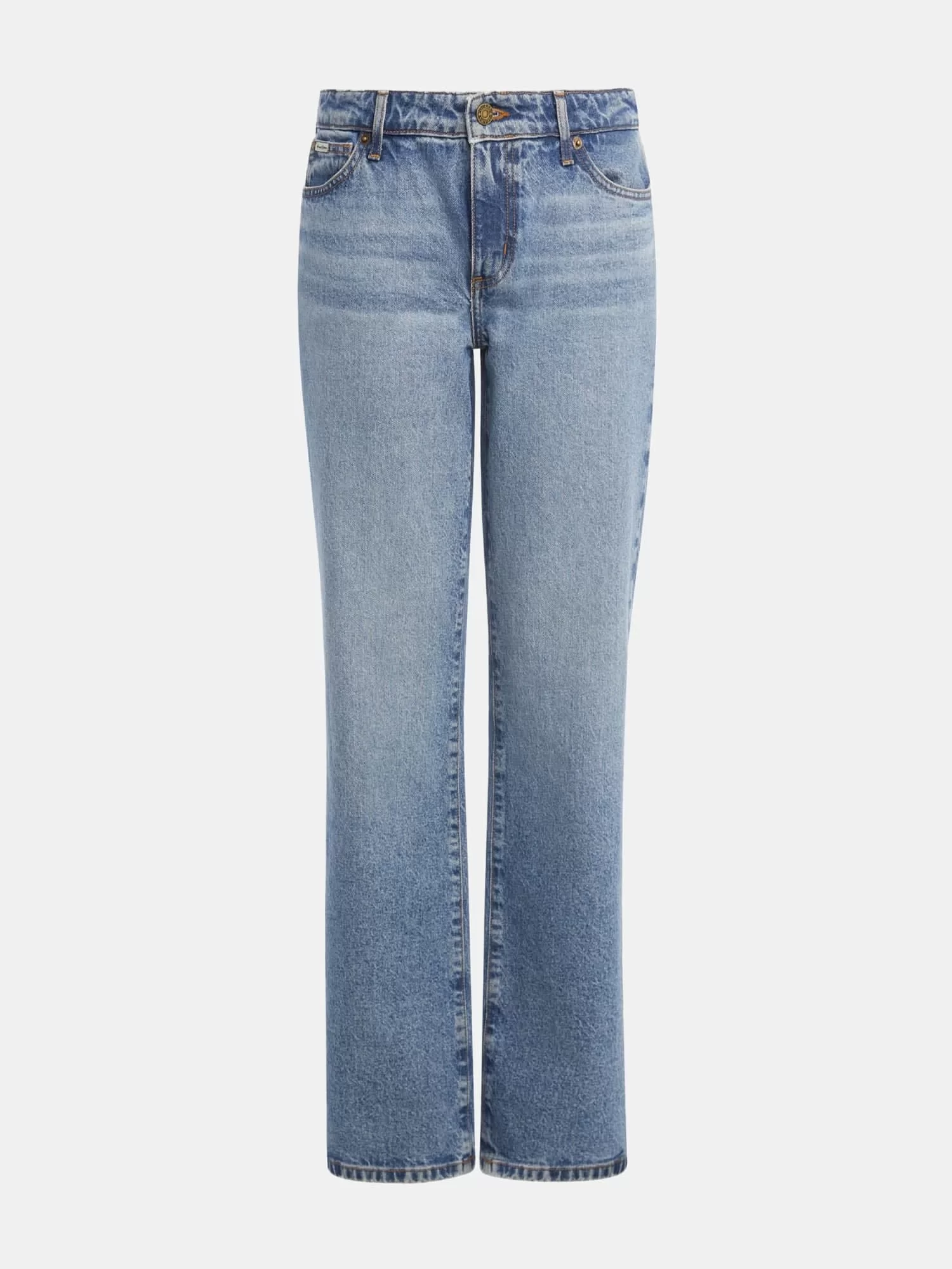 Guess jeans Gj G08 Mıd Rıse Straıght Kadın Mavi Jeans W4YA98D5CC5-GJLV
