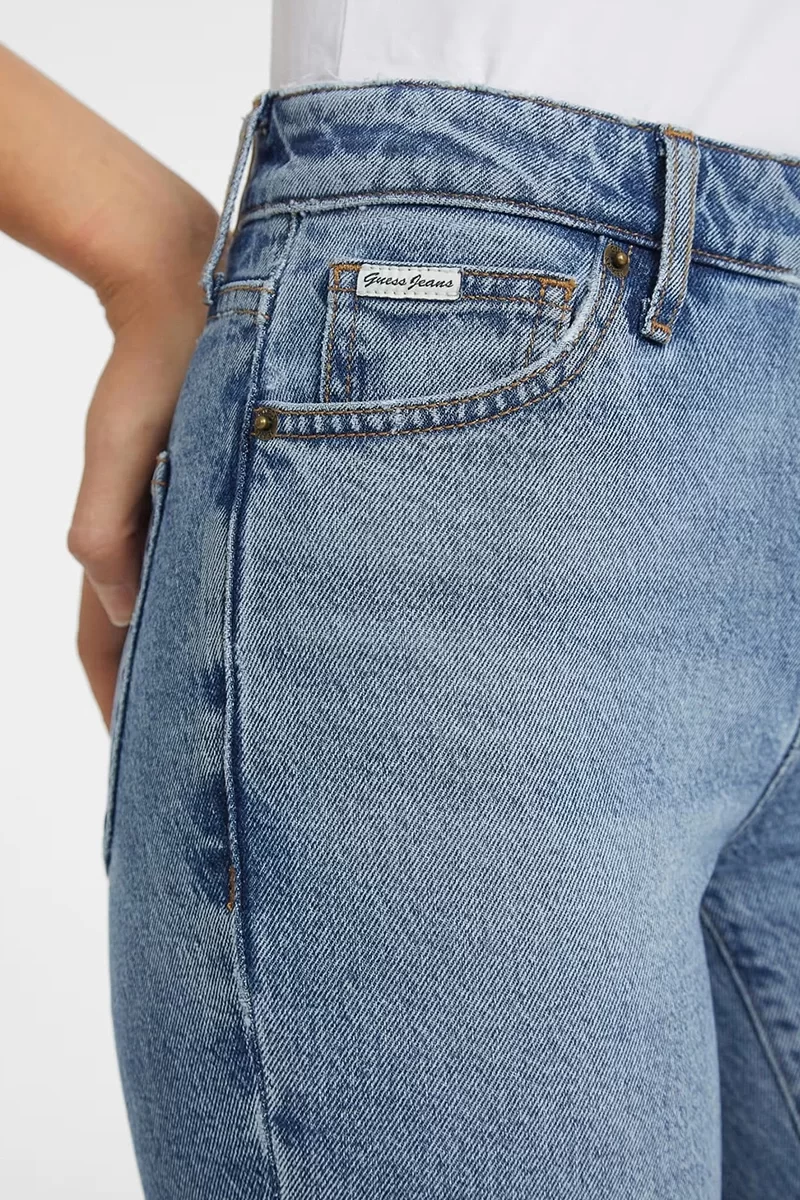 Guess jeans Gj G08 Mıd Rıse Straıght Kadın Mavi Jeans W4YA98D5CC5-GJLV