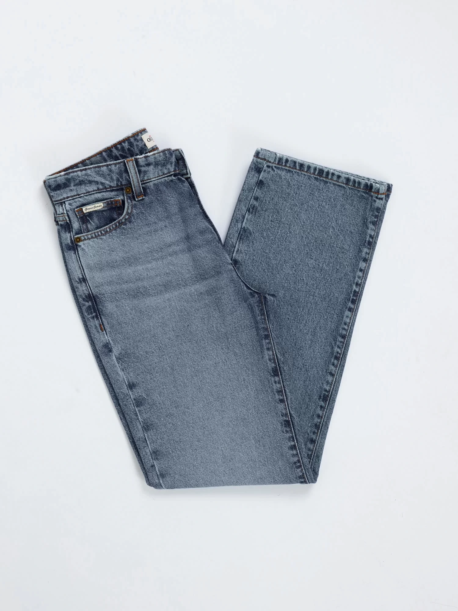 Guess jeans Gj G08 Mıd Rıse Straıght Kadın Mavi Jeans W4YA98D5CC5-GJLV