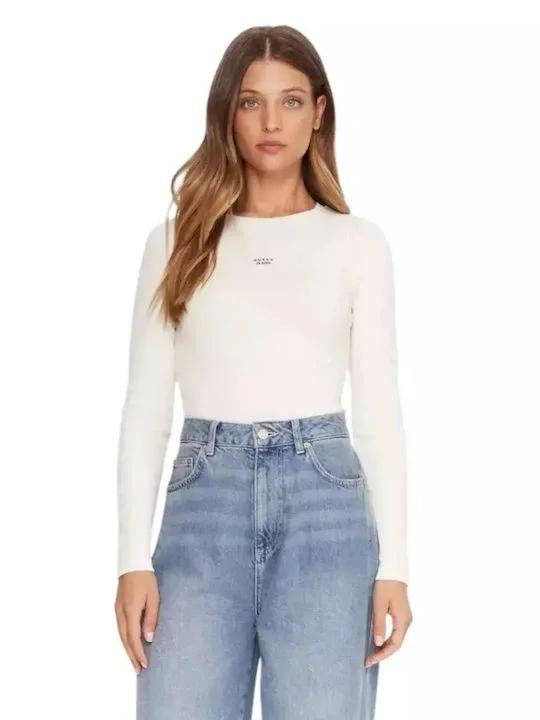 Guess Kadın Krem Top W5BP01KA0H1-G053