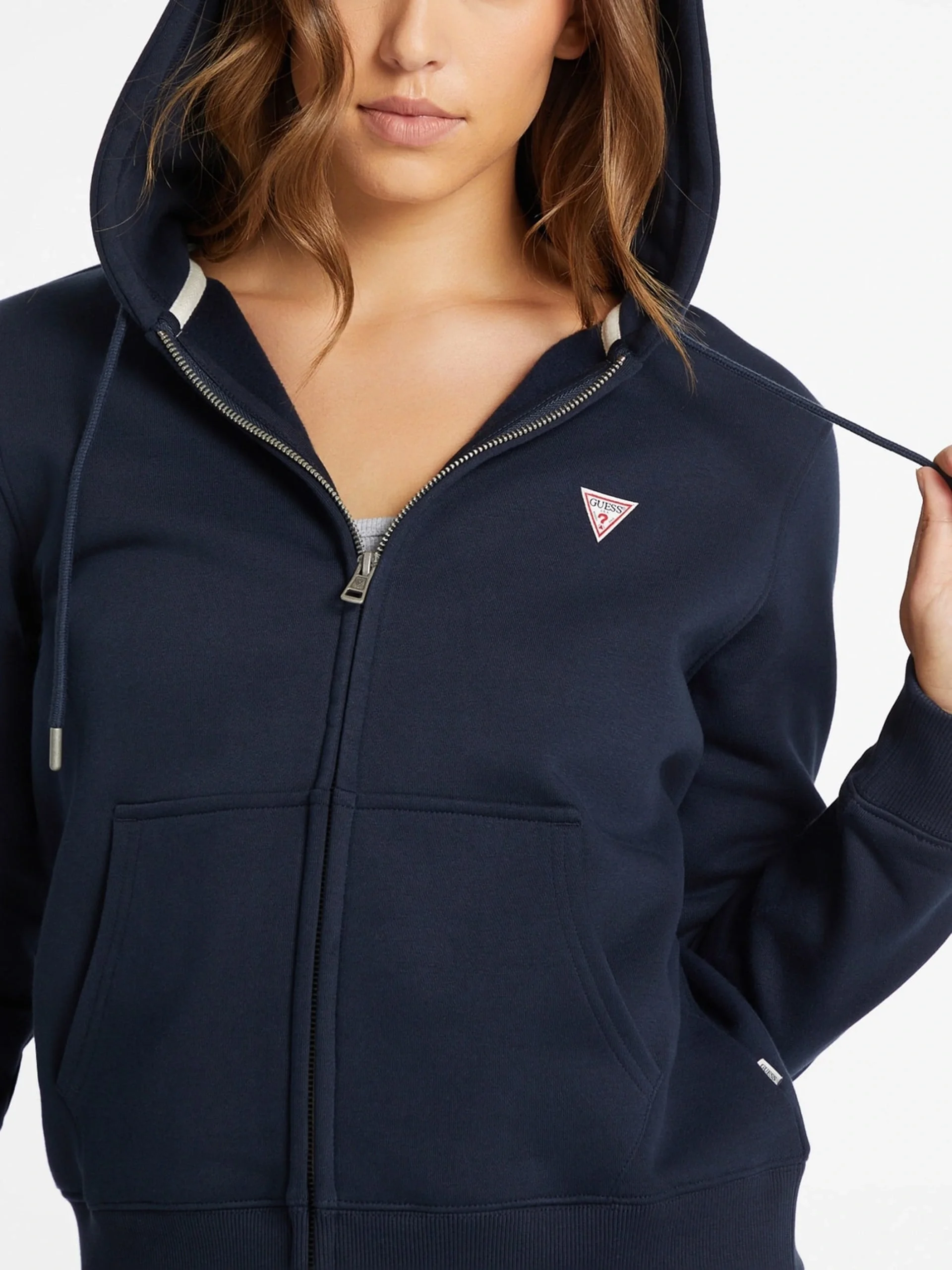 Guess Jeans Kadın Lacivert Sweatshirt W4YQ03KC811-A71W