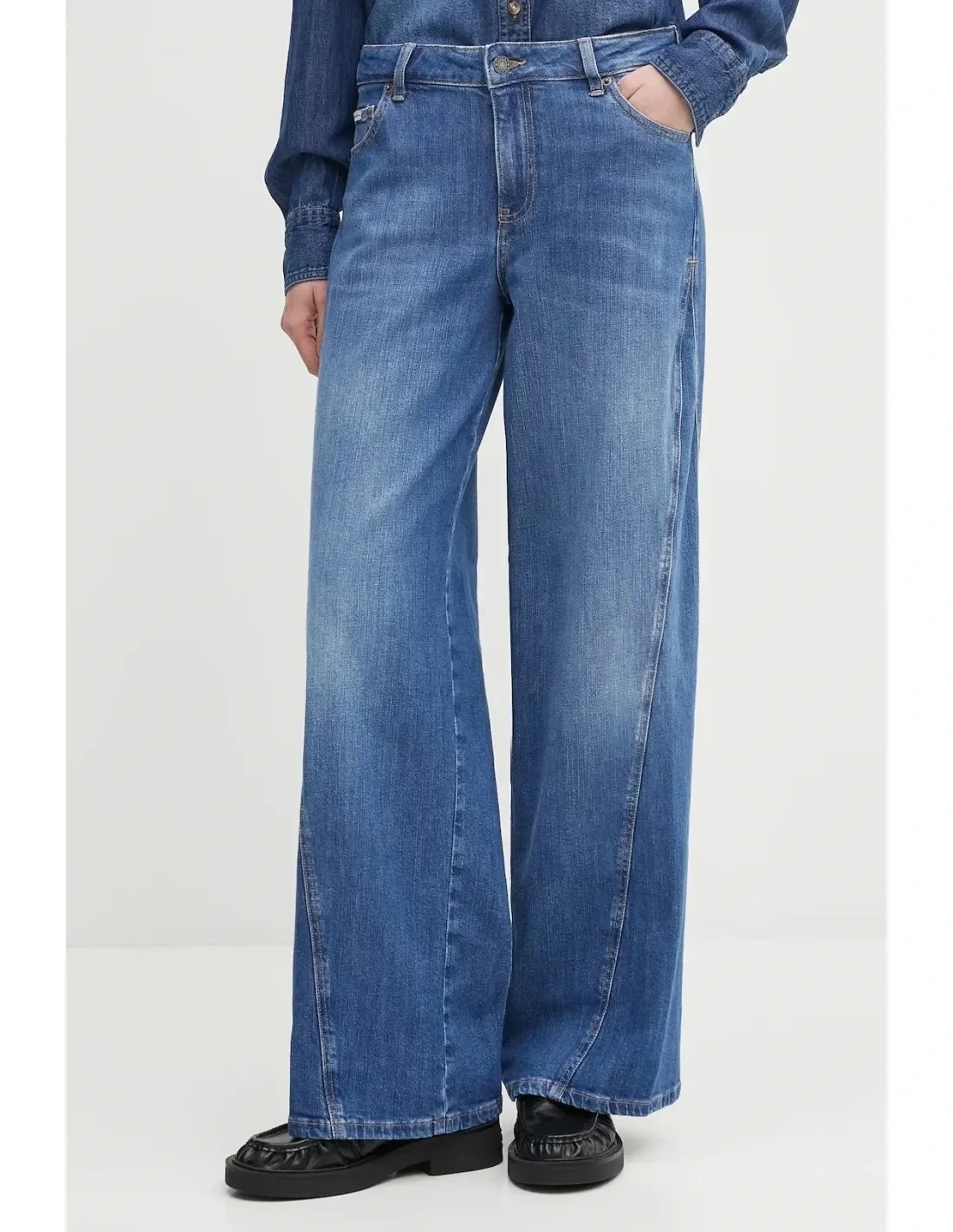 Guess Jeans Kadın Mavi Loose Fit Jean W5BA2TD0021-GJGM