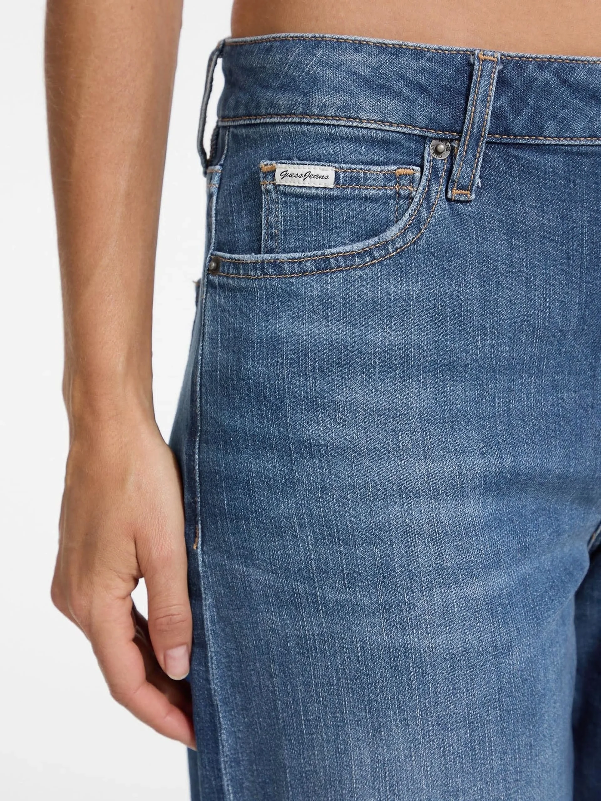 Guess Jeans Kadın Mavi Regular Fit Jean W5YA0ID0021-GJGM